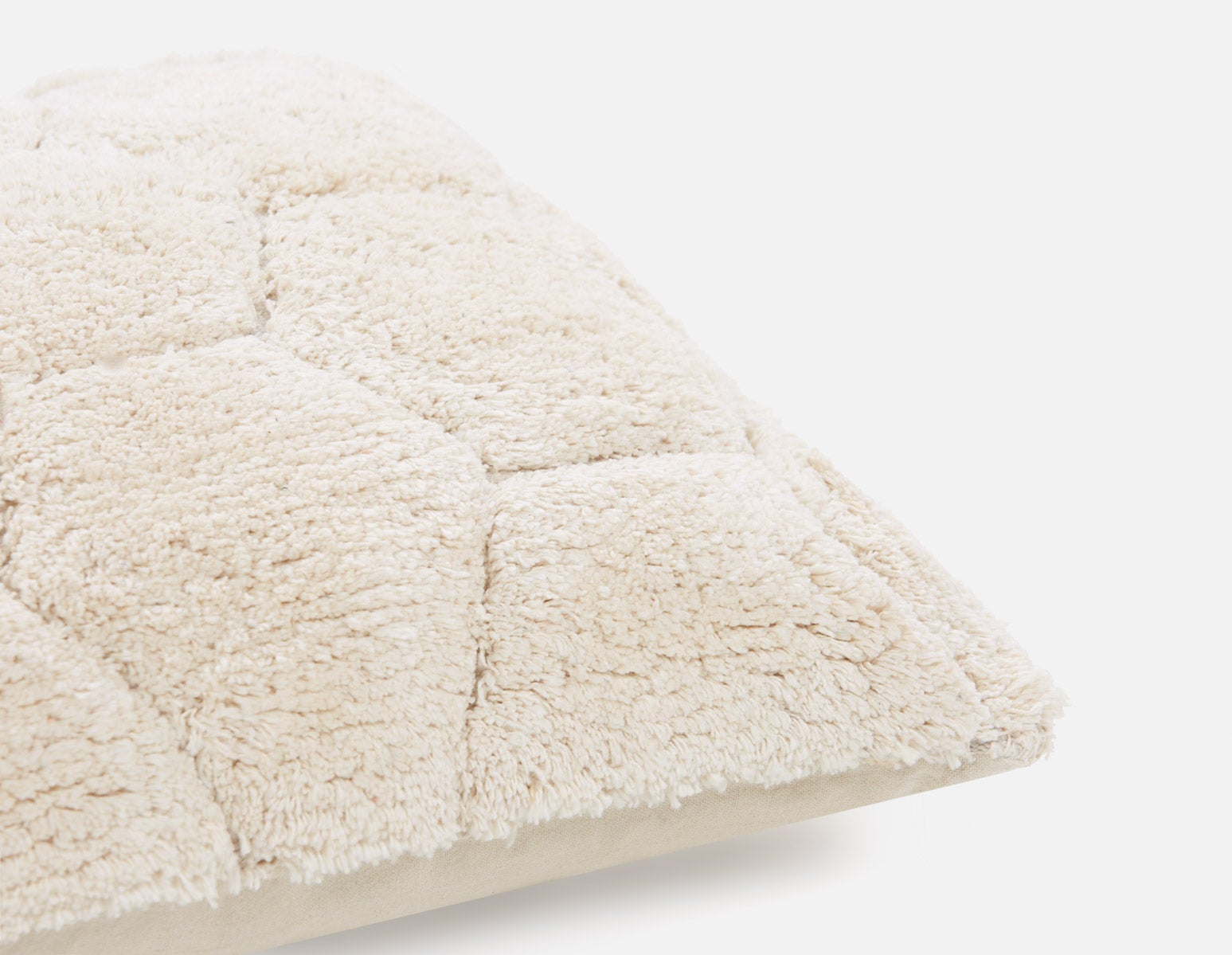 JALOR coussin touffeté en coton 18" x 18" undefined