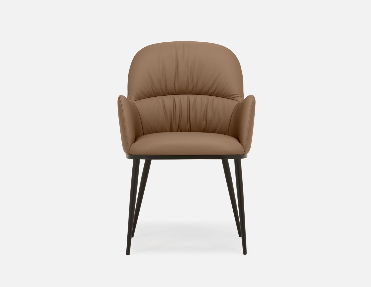 VERONICA chaise de salle à manger contemporaine 100% cuir undefined