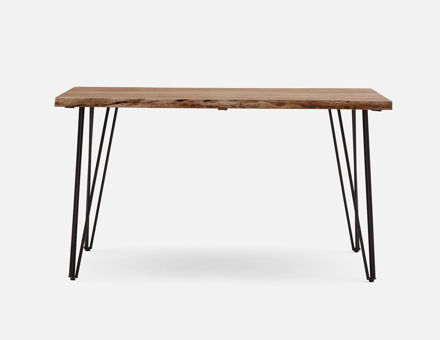 RENO table de salle à manger en bois d'acacia massif 140 cm undefined