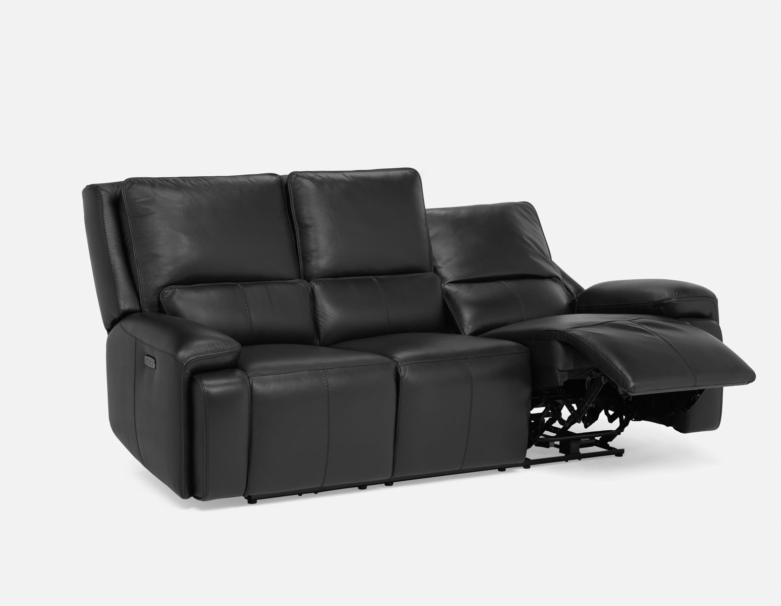 FAOUZI canapé inclinable en cuir contemporain undefined