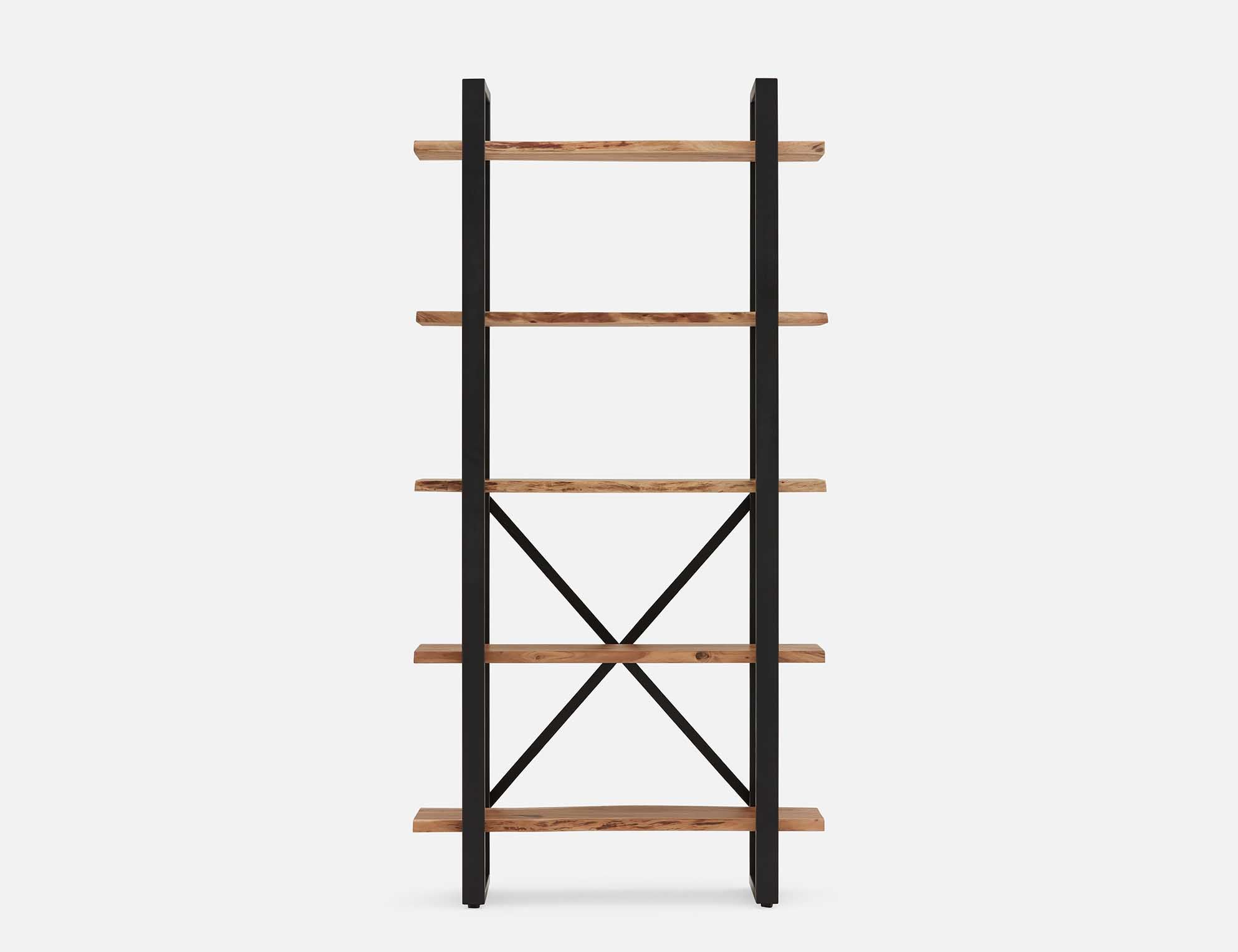 RENO étagère 5 tablettes en bois d'acacia undefined