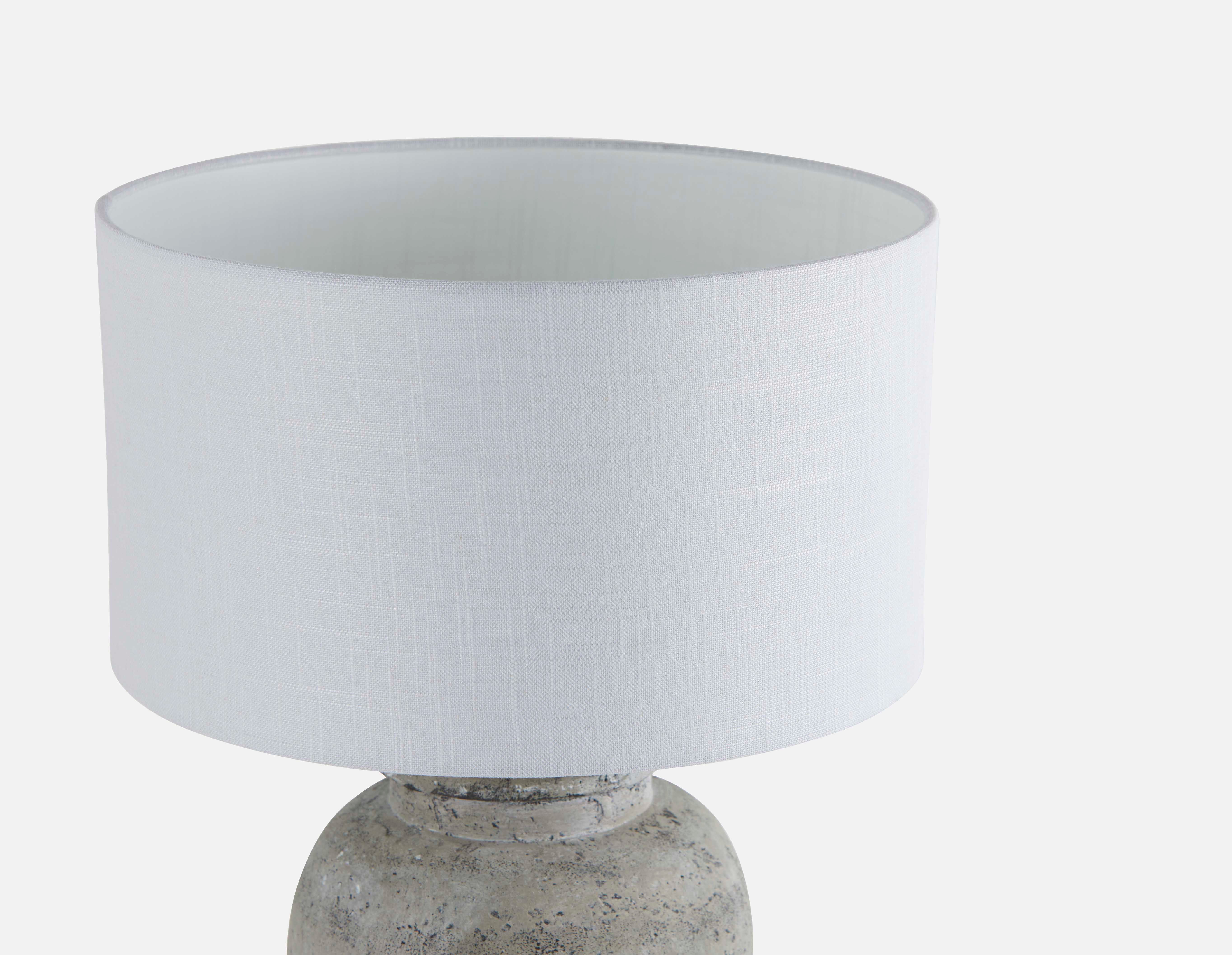 MISAKO lampe de table à base de ciment 60 cm haut undefined