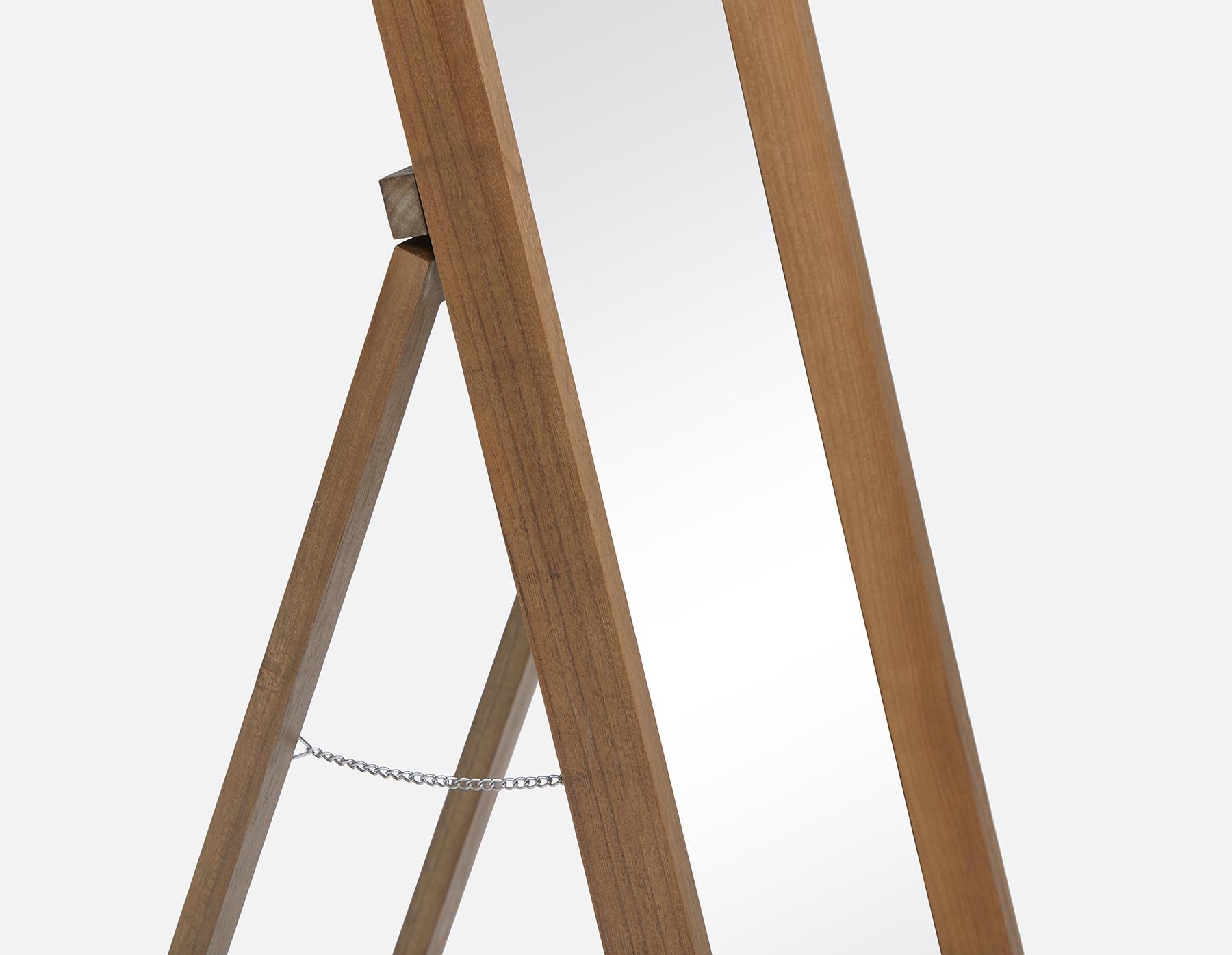 KYUSHA miroir sur pied avec cadre en bois de paulownia 36 cm x 147 cm undefined