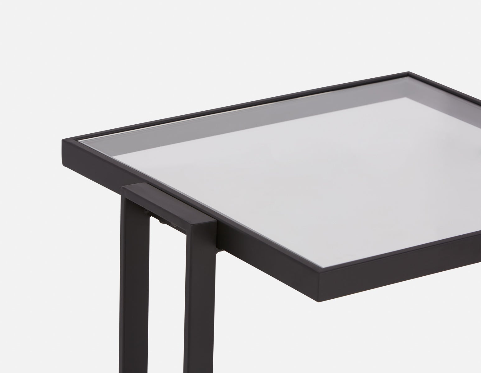 AGLAYA table d'appoint en verre trempé undefined