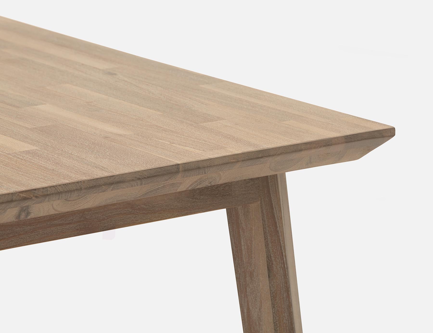 KABBANN table de salle à manger en bois d'acacia 180 cm undefined