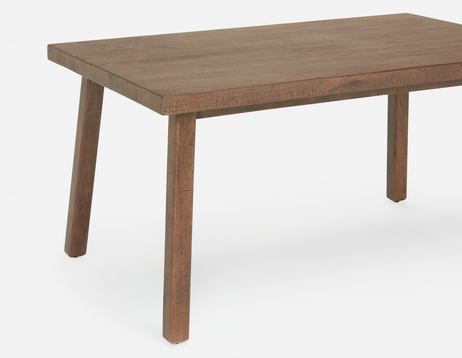 THESSALIA table de salle à manger en bois de manguier massif vieilli 150 cm rustique undefined