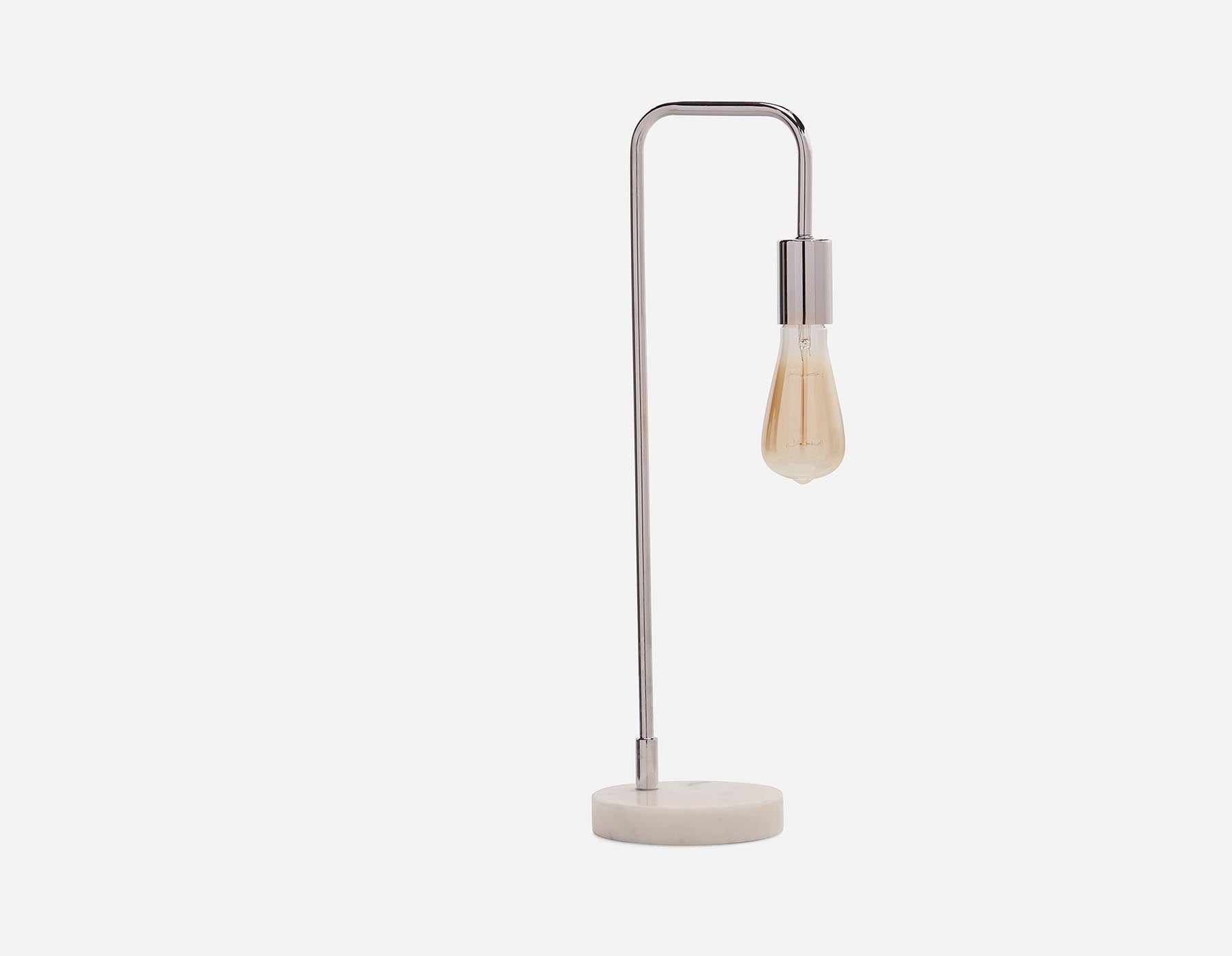 CLEARA lampe de table 57 cm haut. avec base en marbre undefined