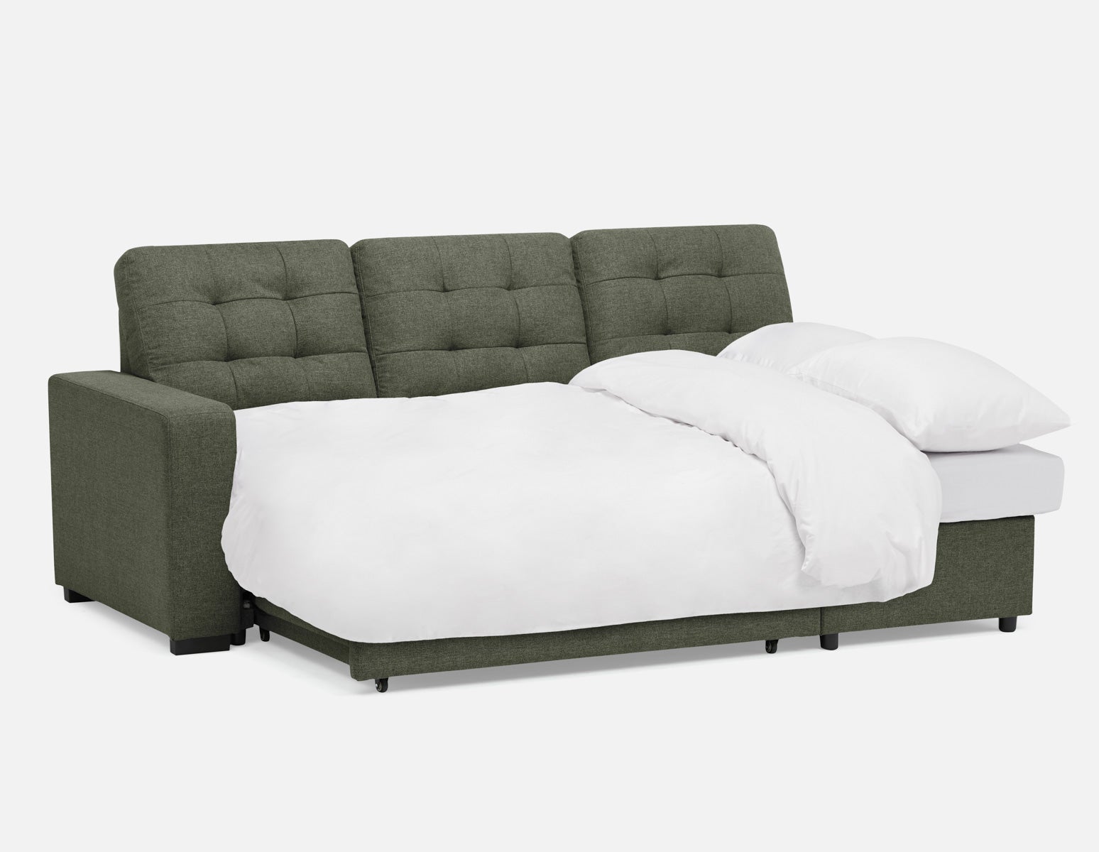 MARNIE canapé-lit d'angle interchangeable contemporain avec rangement undefined