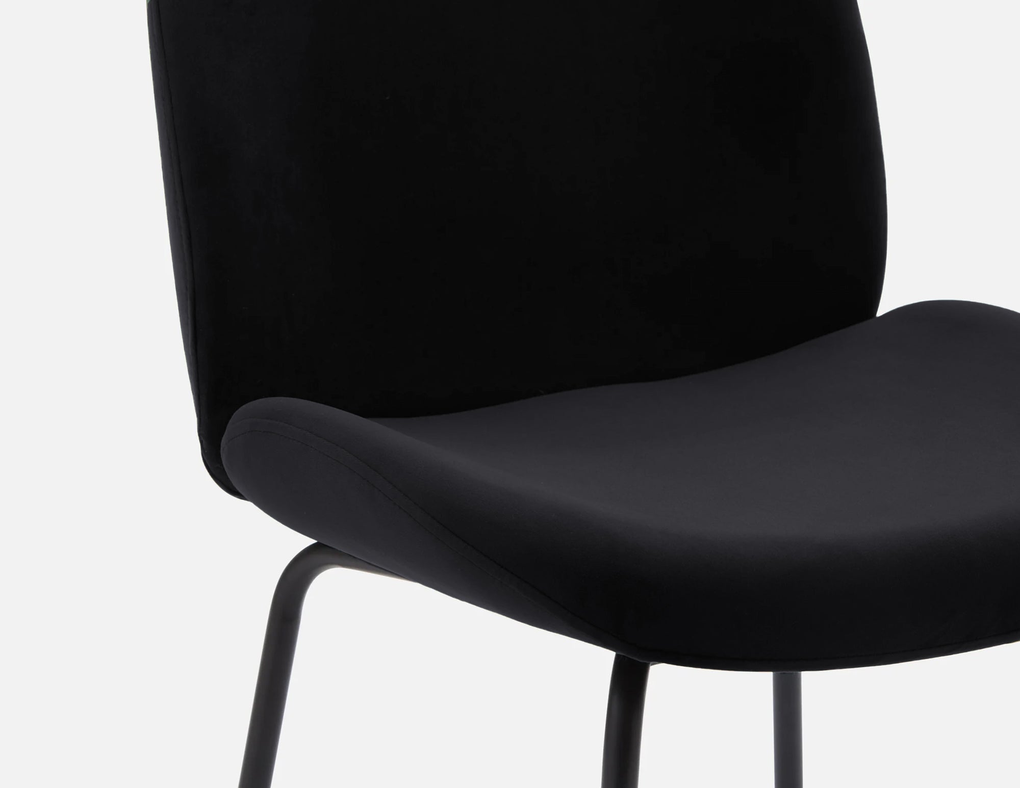 JUDITH tabouret de bar en velours avec dossier 78 cm undefined