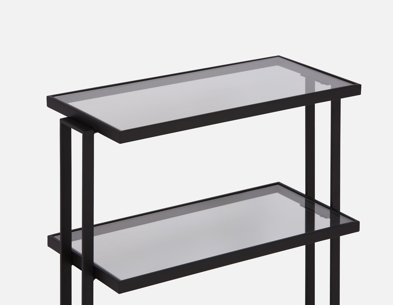 AGLAYA Étagères en verre trempé à 3 niveaux 84cm undefined