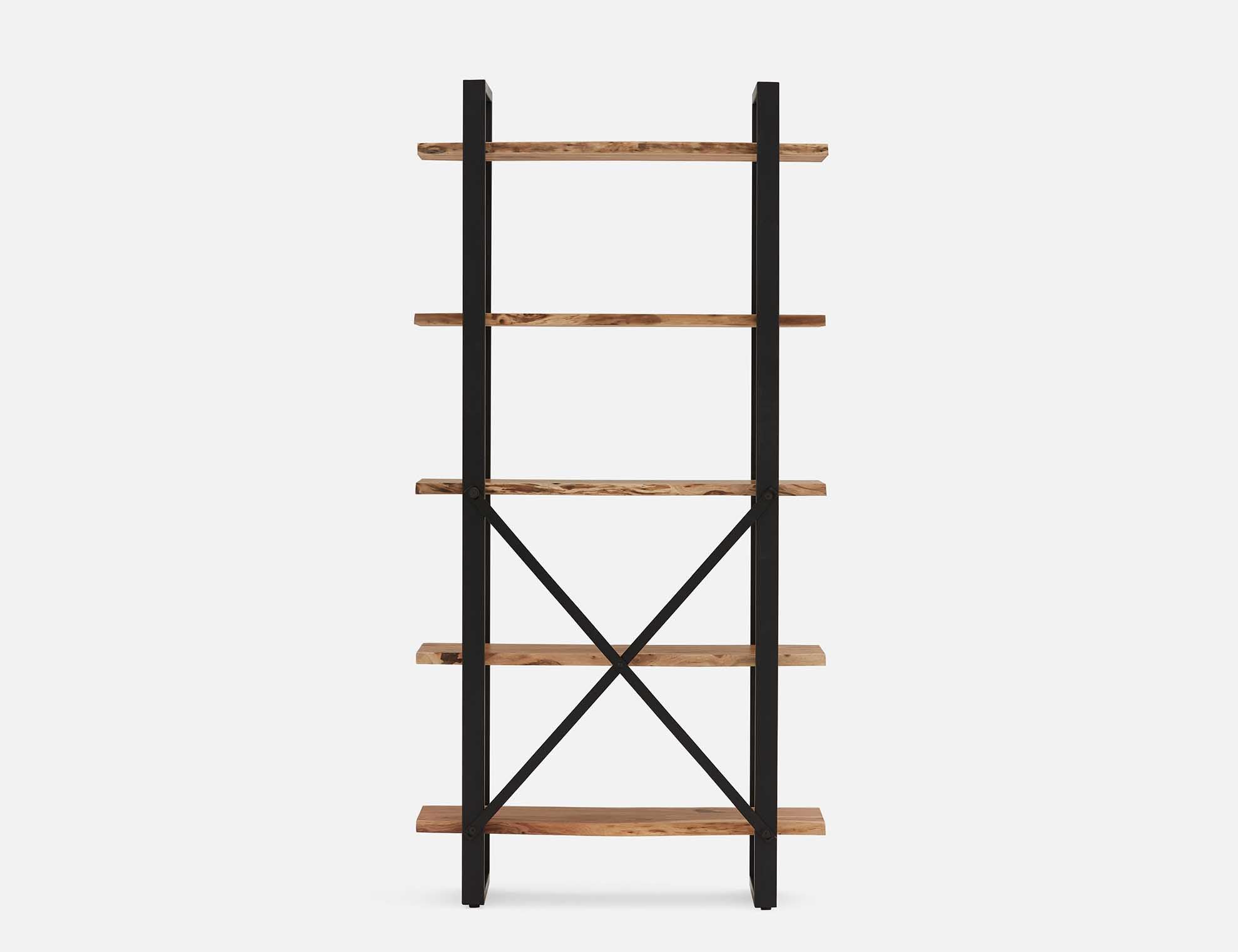 RENO étagère 5 tablettes en bois d'acacia undefined