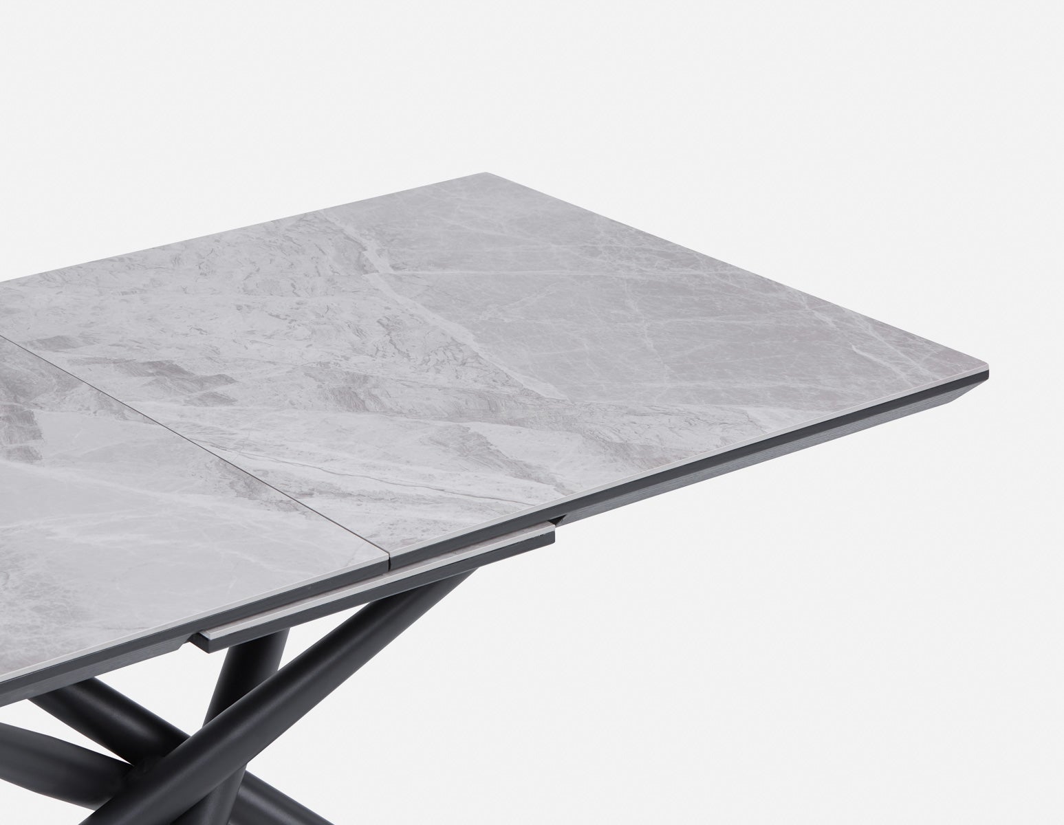 TUVA table à rallonges en céramique contemporaine moderne 160cm-200cm undefined