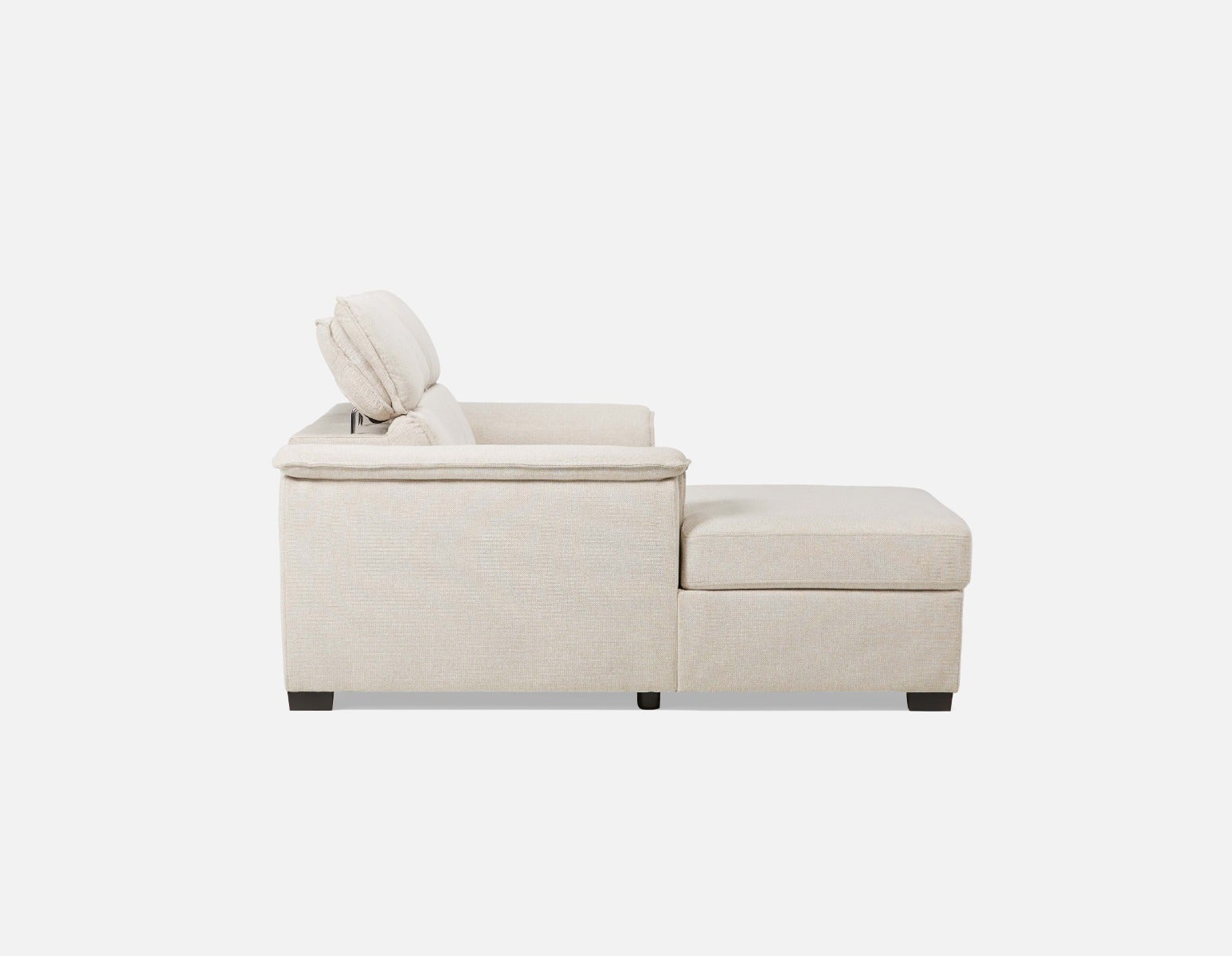 ODETTE canapé-lit contemporain, d'angle côté gauche avec rangement undefined