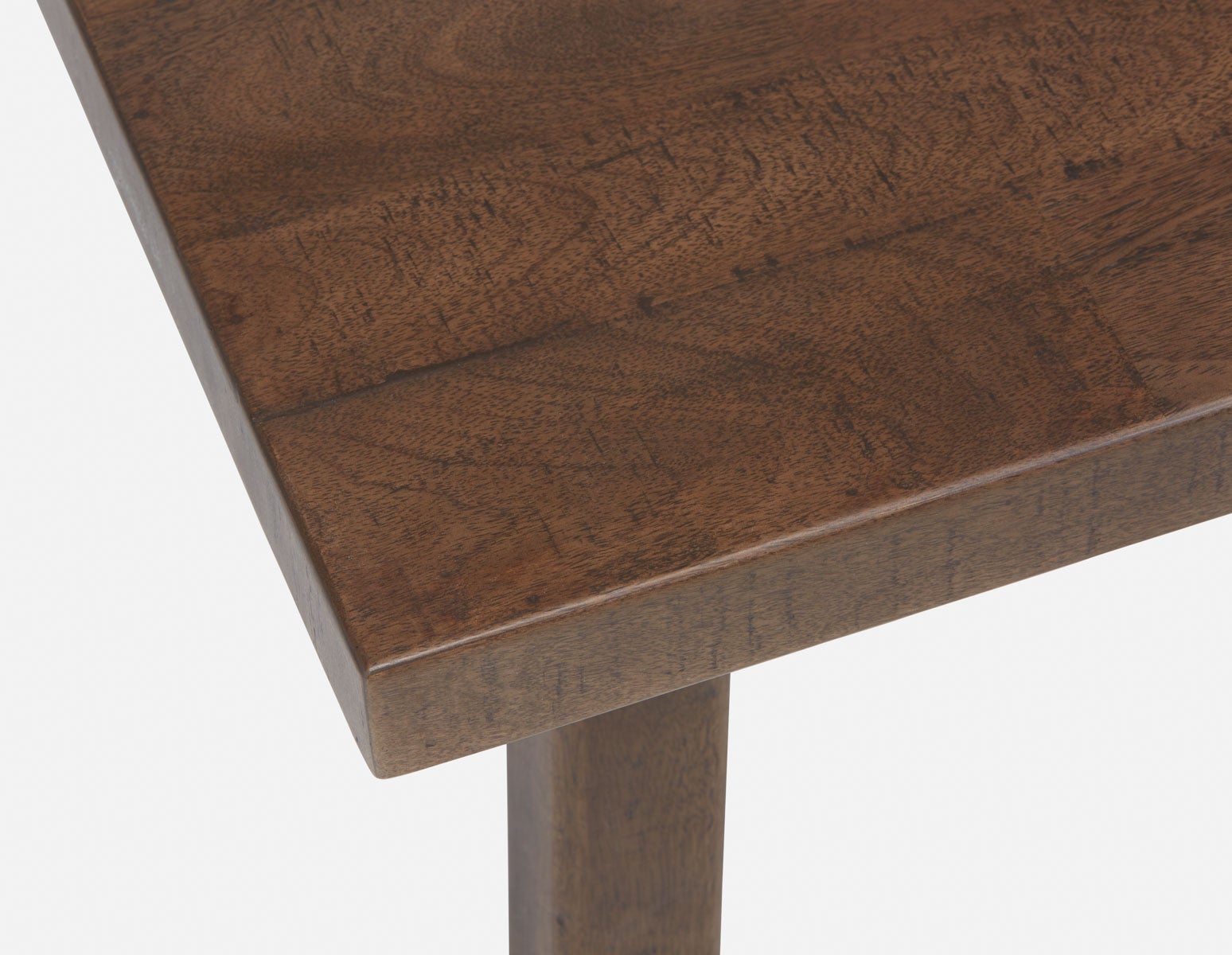 THESSALIA table basse en bois de manguier massif vieilli 90 cm undefined