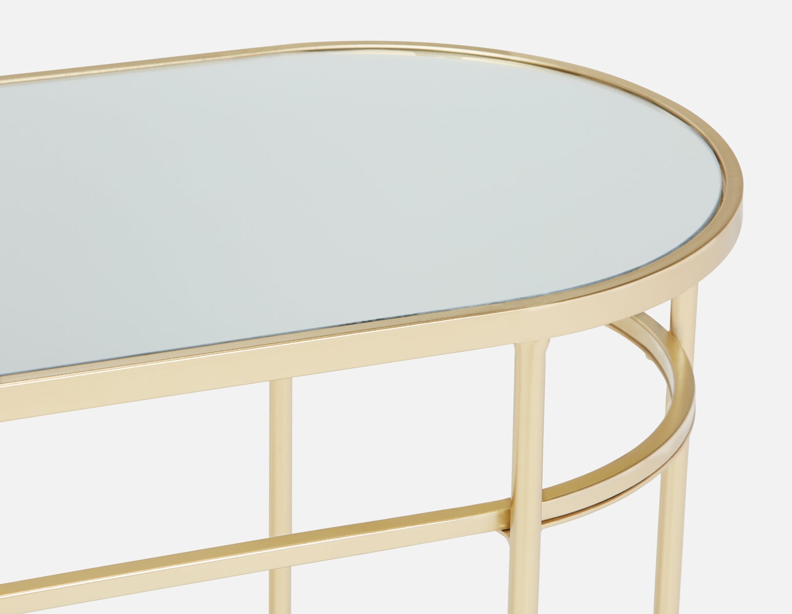 PETE console avec plateau en miroir 120 cm undefined