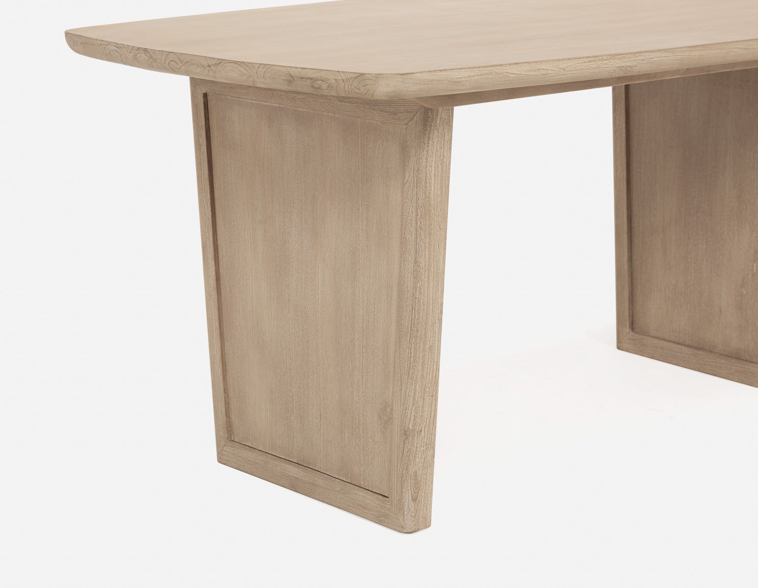 SAHARA table de salle à manger en bois d'acacia massif 160 cm undefined