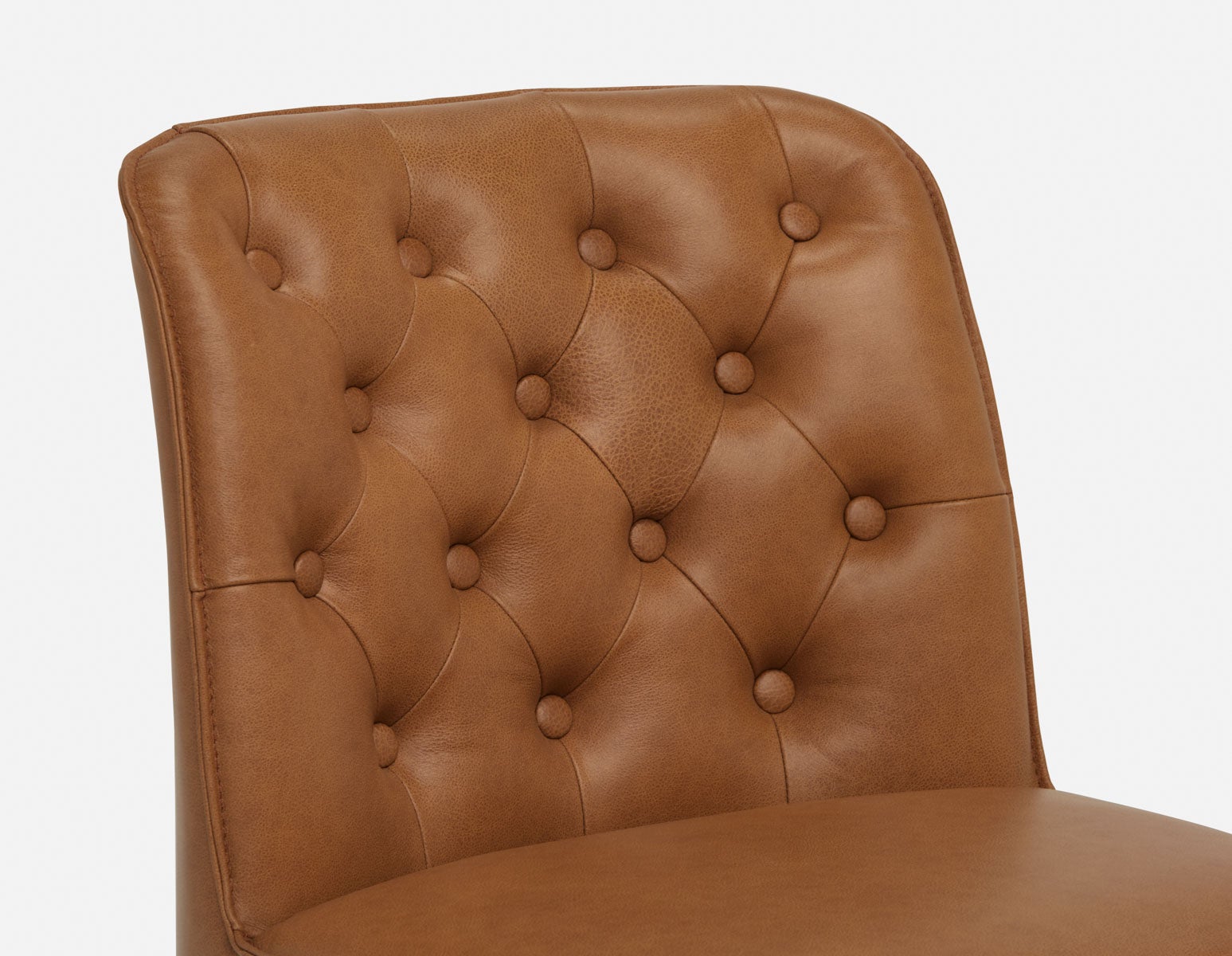 NELA tabouret de comptoir 66cm en 100% cuir undefined