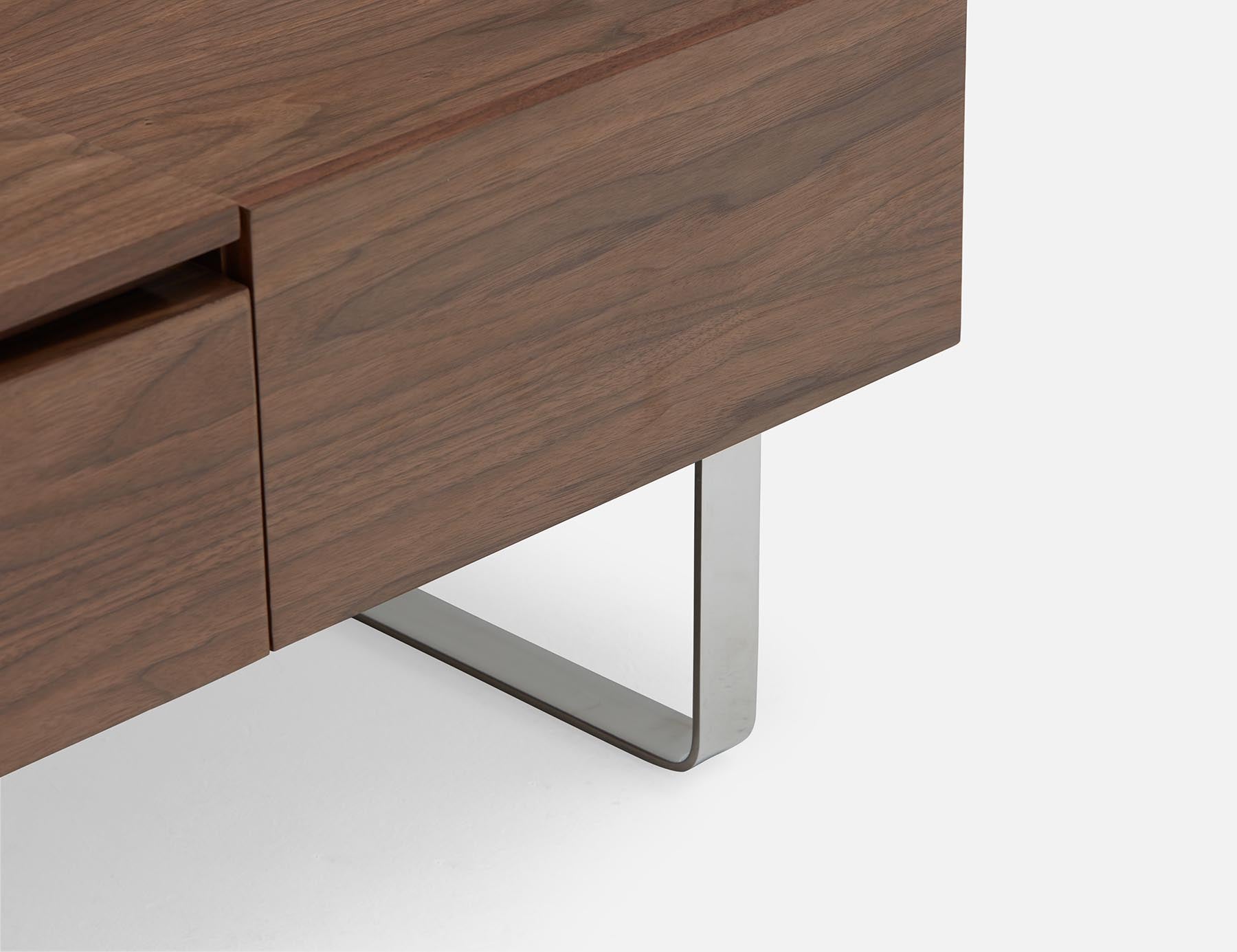 EVO table basse en placage de noyer avec rangement et plateau relevable 120 cm undefined