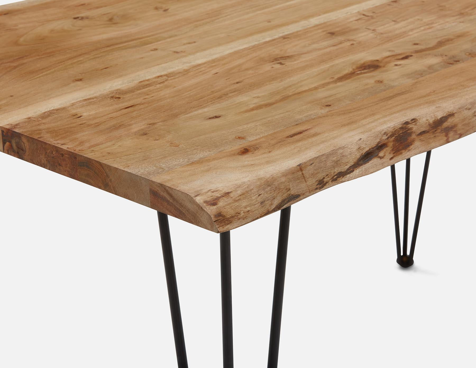 RENO table de salle à manger en bois d'acacia massif 140 cm undefined