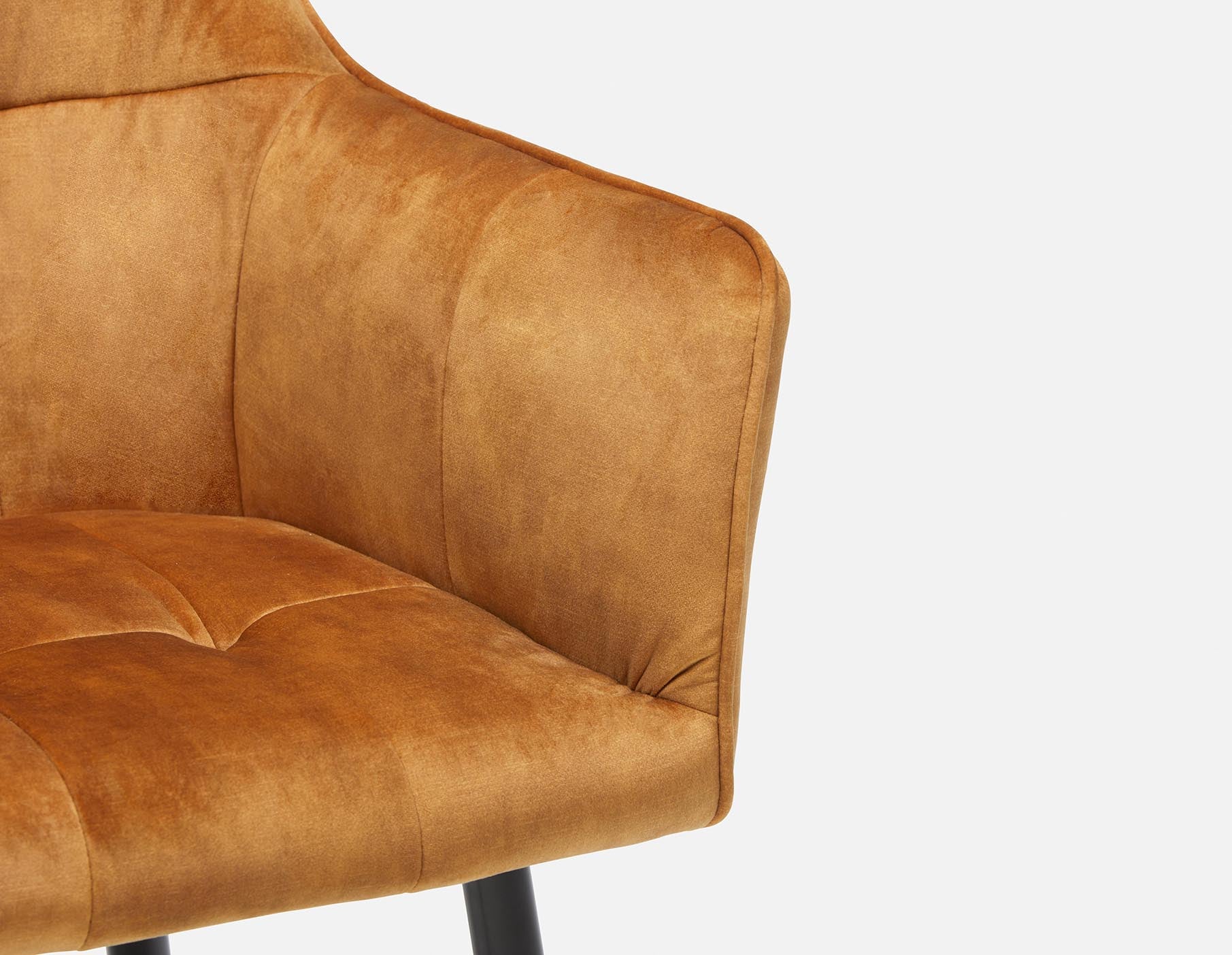 OCTAVE chaise de salle à manger en velours undefined