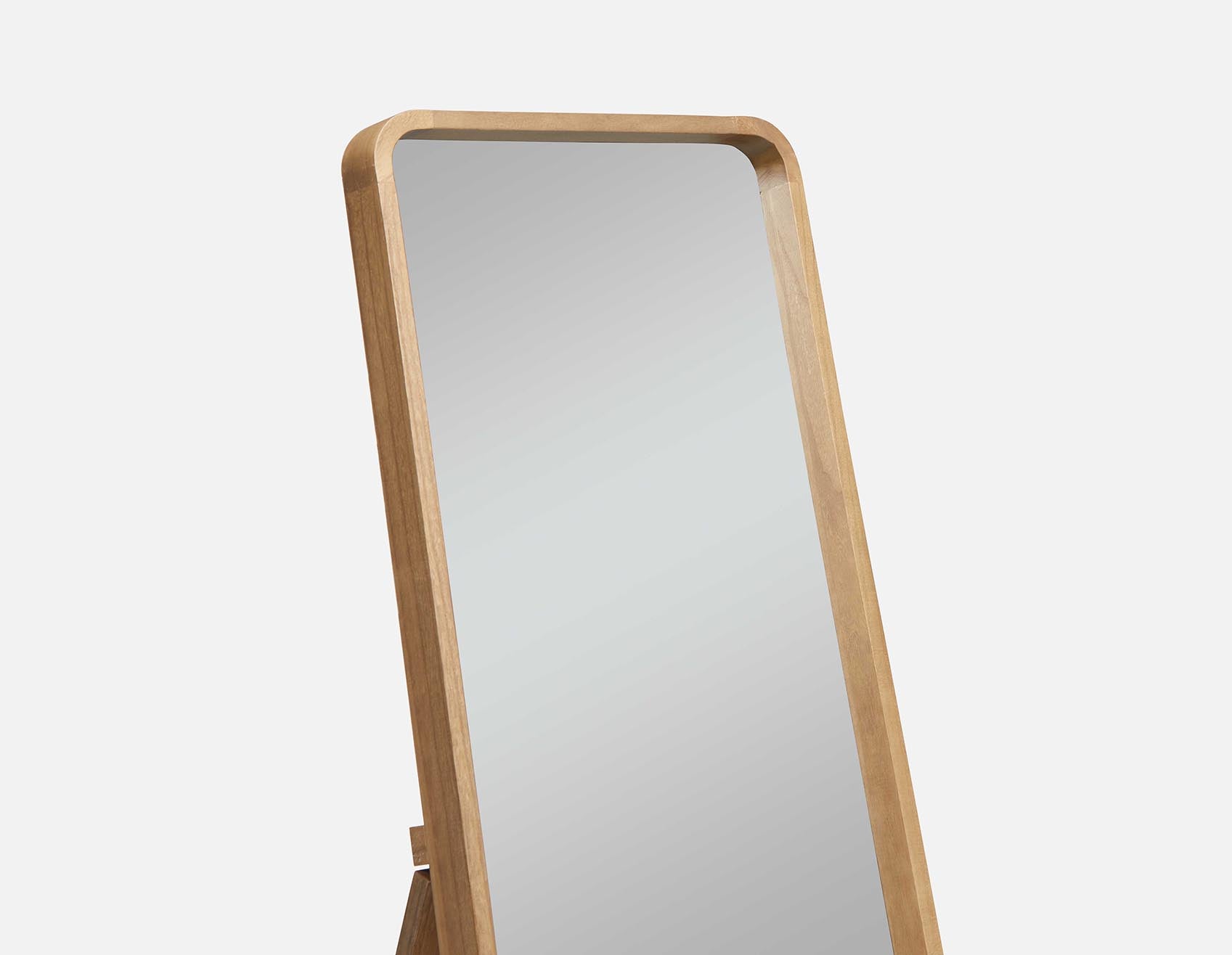 KYUSHU miroir sur pied avec cadre en bois 46 cm x 163 cm undefined