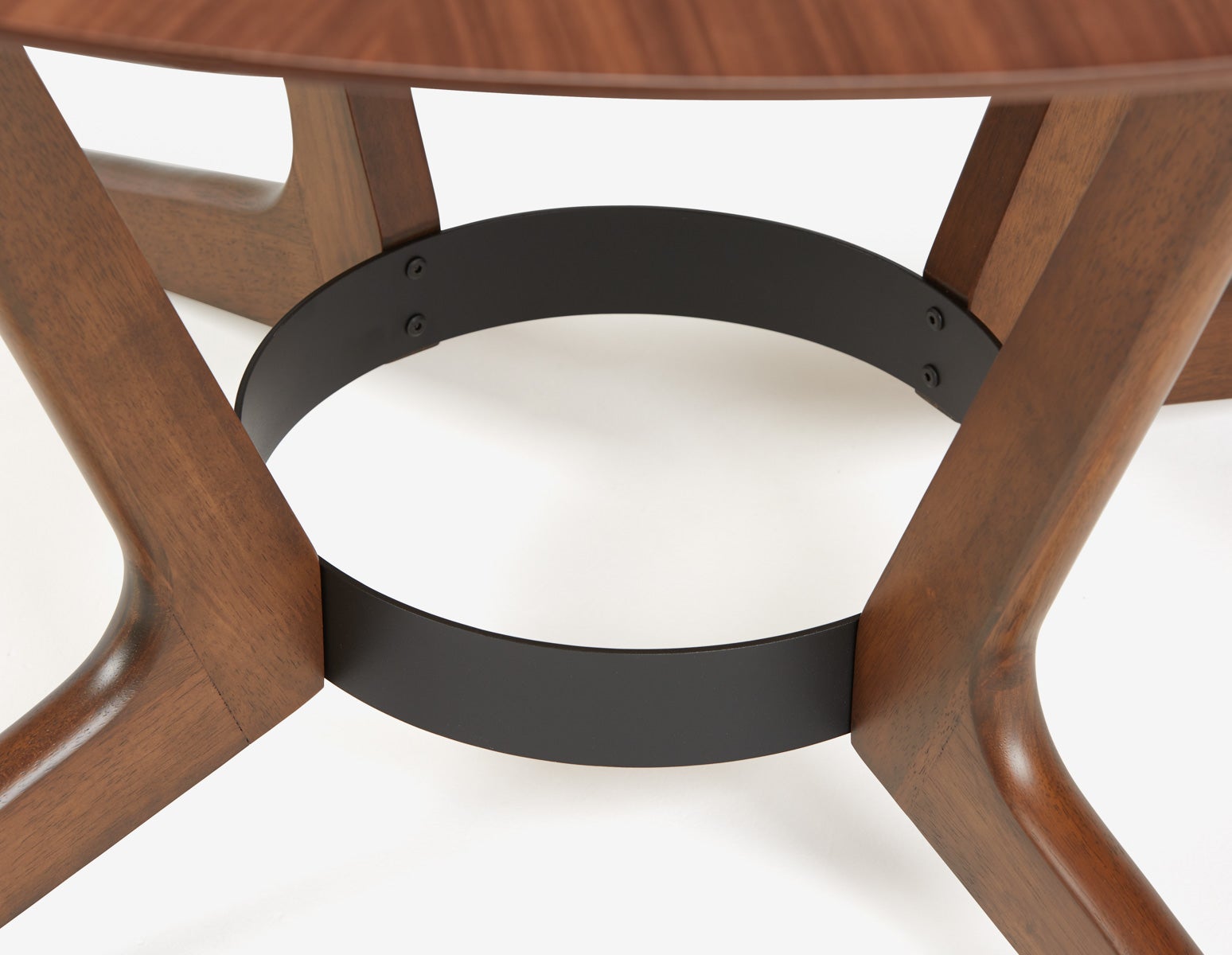 MORELLA table à manger 137 cm ronde moderne du milieu du siècle undefined