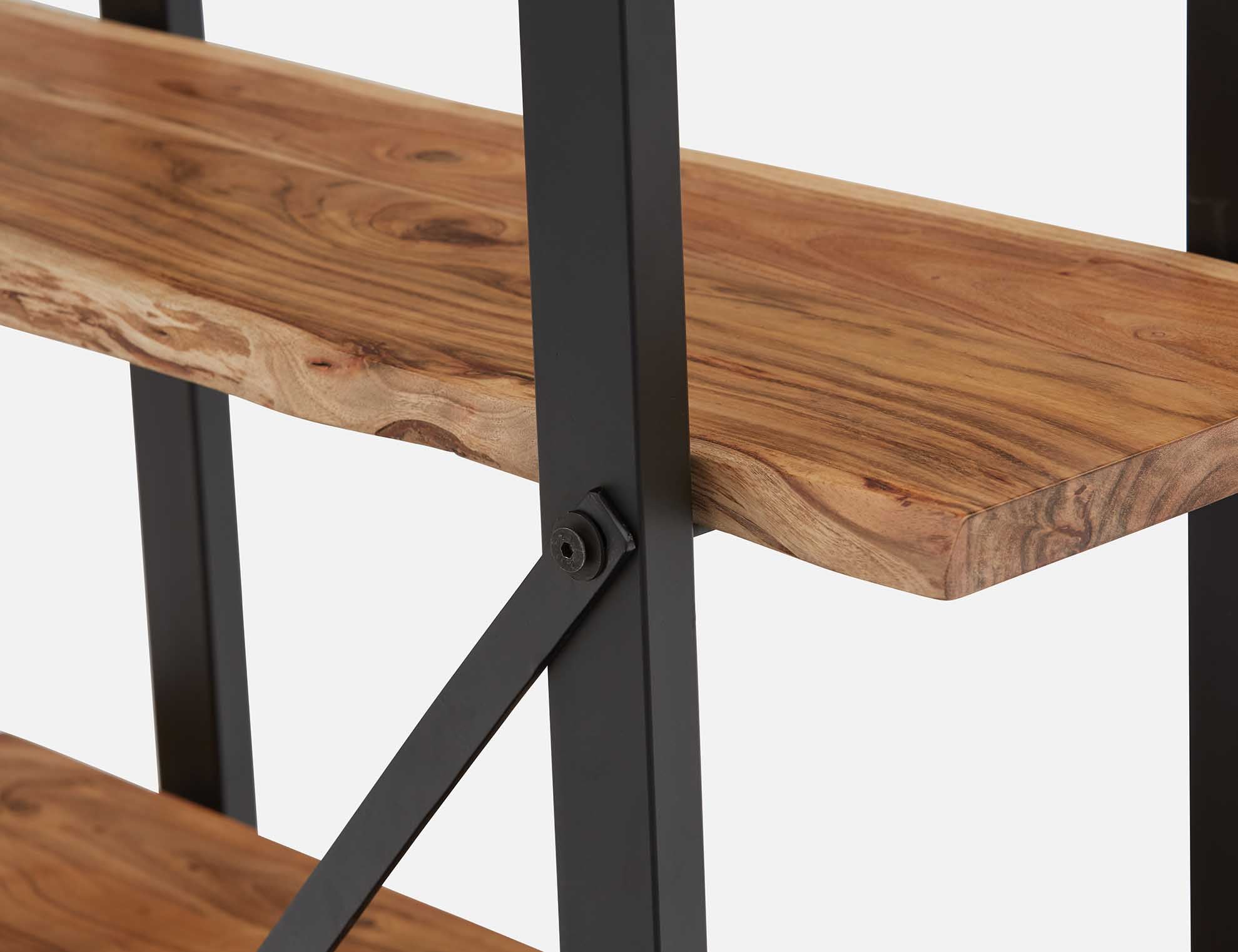 RENO étagère 5 tablettes en bois d'acacia undefined