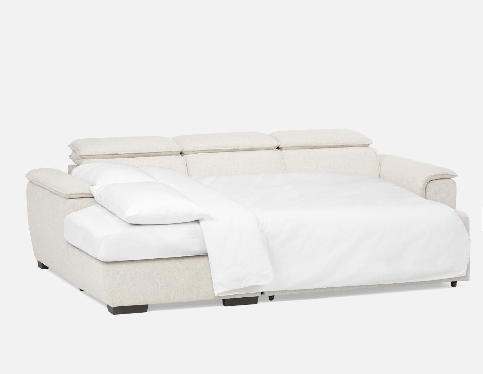 ODETTE canapé-lit contemporain, d'angle côté gauche avec rangement undefined
