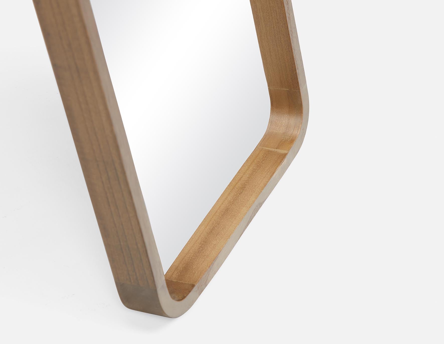 KYUSHA miroir sur pied avec cadre en bois de paulownia 36 cm x 147 cm undefined