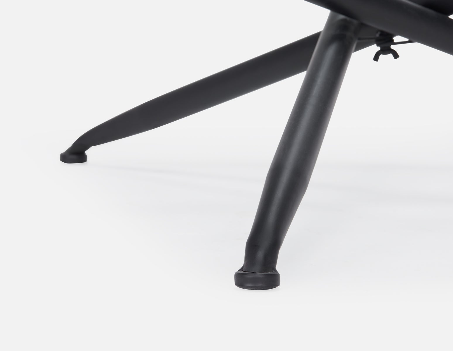 KAY table basse avec plateau en bois de sapin et verre trempé 100 cm diam. undefined