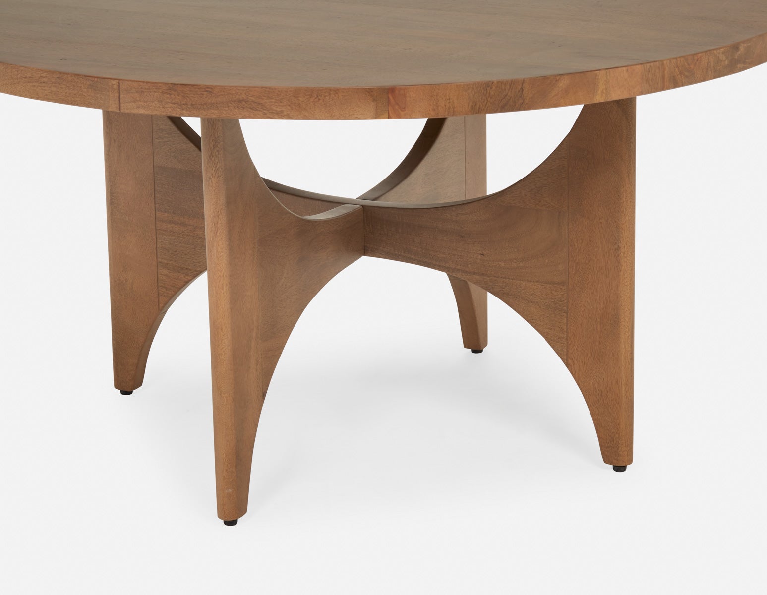 ROSETTA table de salle à manger ronde en bois de manguier élégant 150 cm undefined