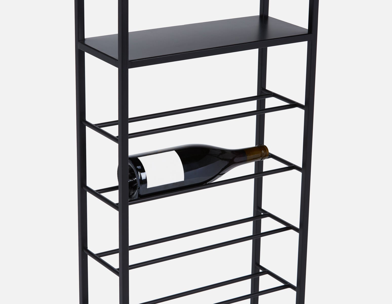 JAZZ étagère à vin contemporaine en métal 40x180cm undefined