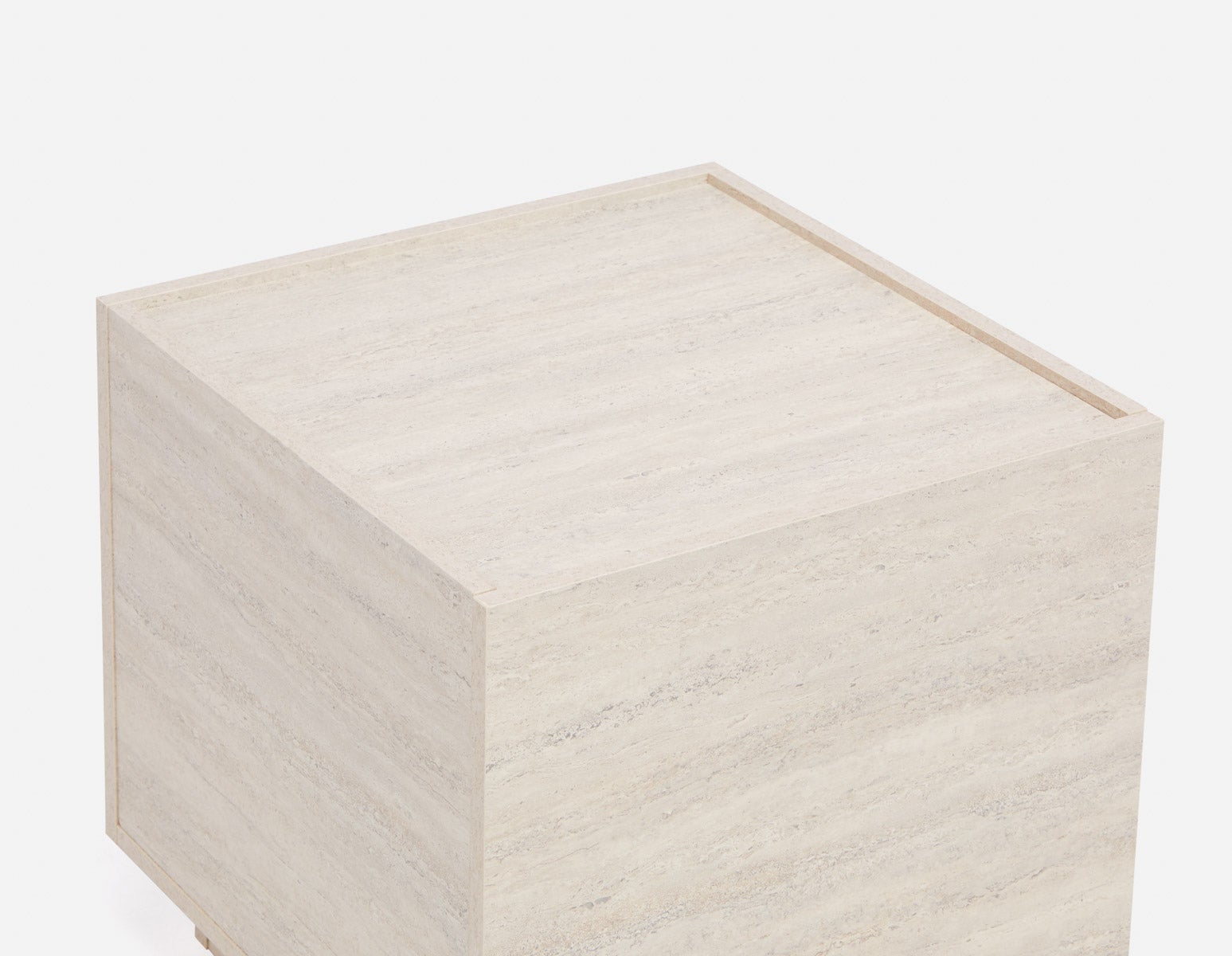 TRAVINE table d'appoint avec rangement dissimulé undefined