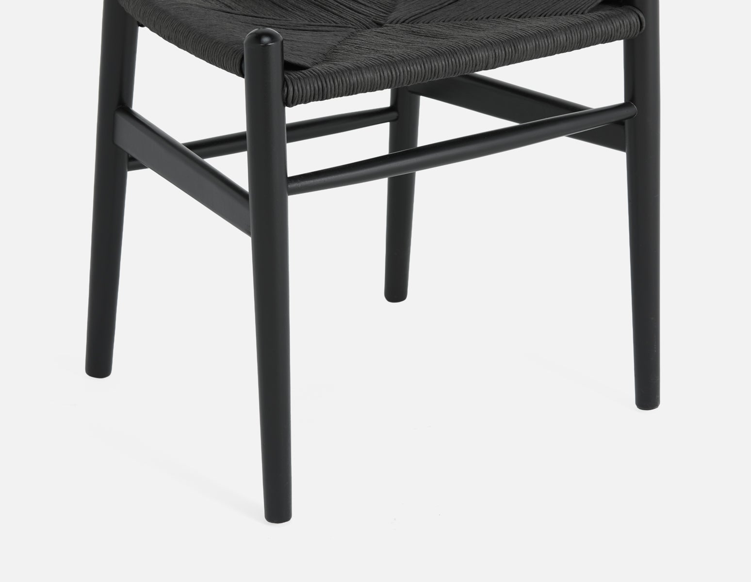 DENMARK chaise de salle à manger en bois d'hêtre et en corde tissée undefined