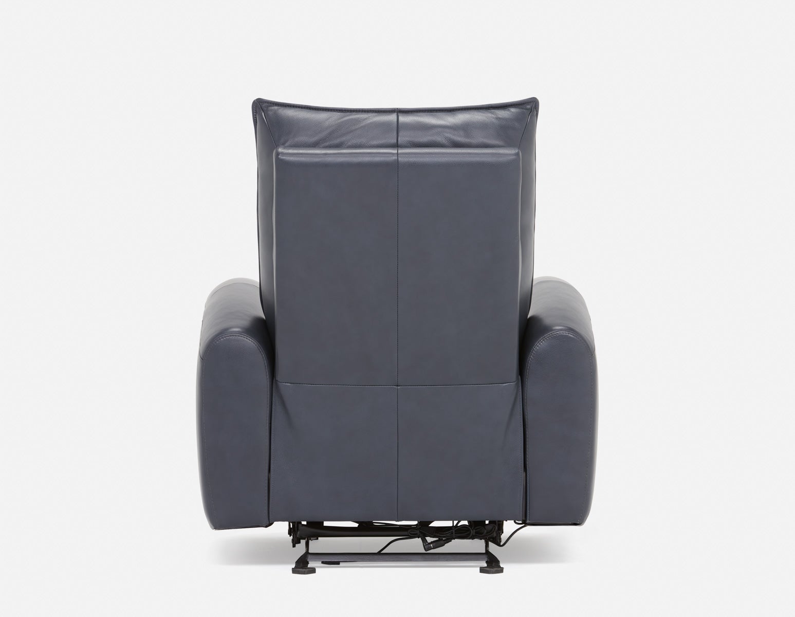 CALVERO fauteuil inclinable électrique et berçante 100% cuir avec port usb contemporain undefined