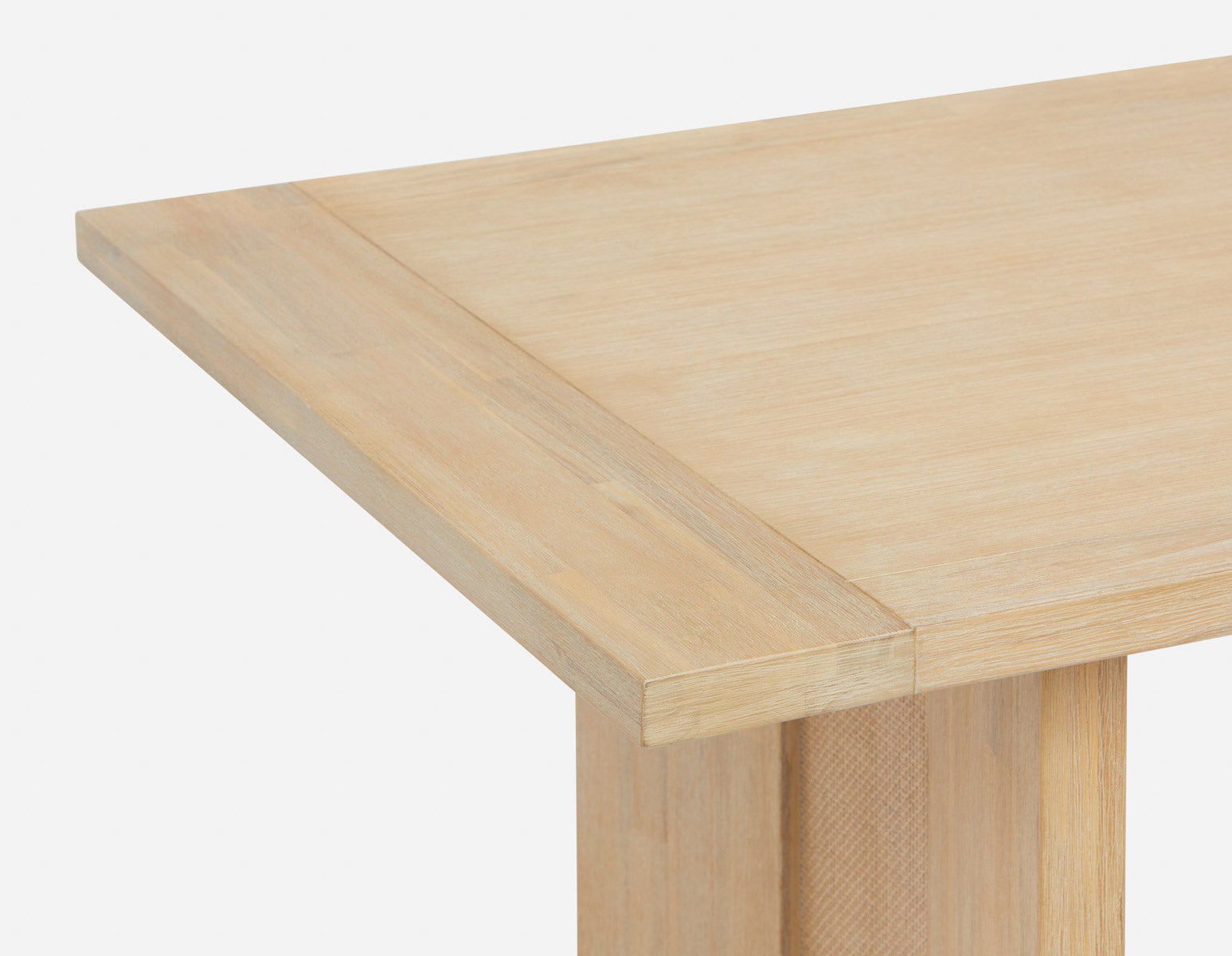 GILLIS table à manger en acacia campagnard moderne 210 cm undefined
