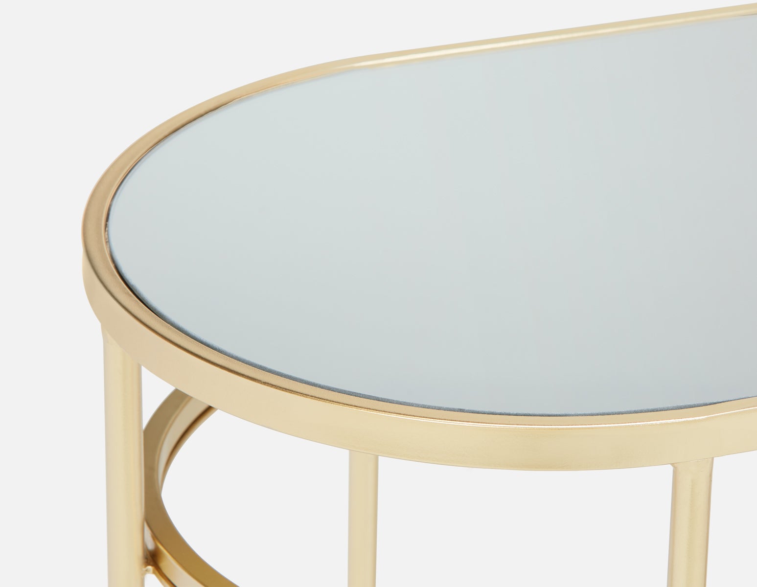 PETE console avec plateau en miroir 120 cm undefined