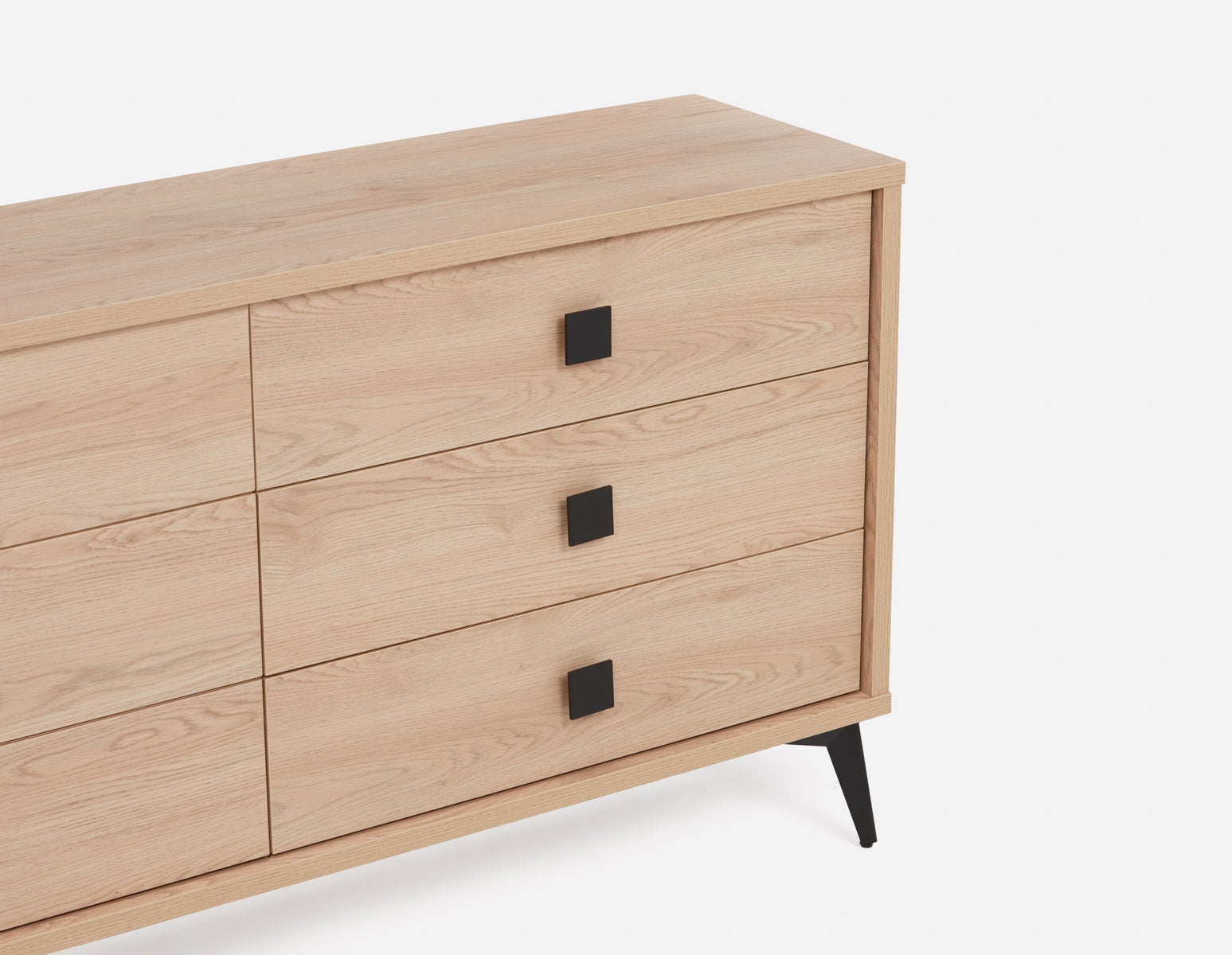 KIERA commode 6 tiroirs moderne du milieu du siècle undefined