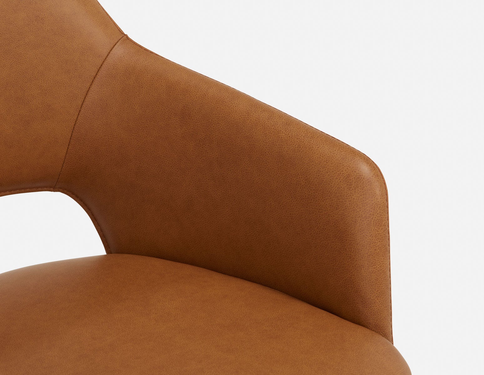 VITTA chaise de salle à manger moderne contemporaine 100% cuir undefined