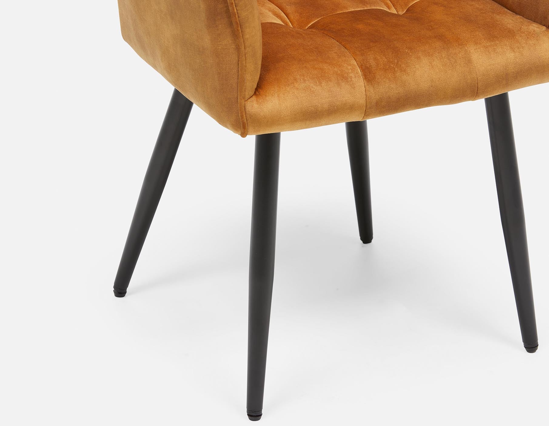 OCTAVE chaise de salle à manger en velours undefined