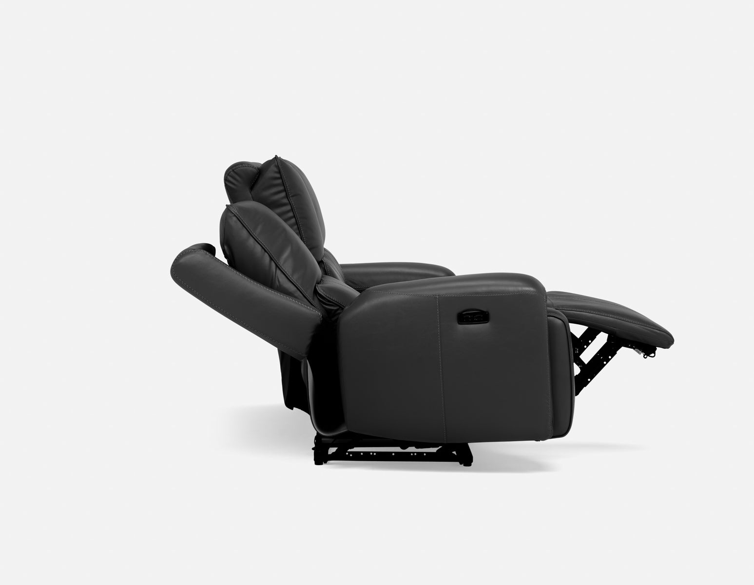 FAOUZI canapé inclinable en cuir contemporain undefined