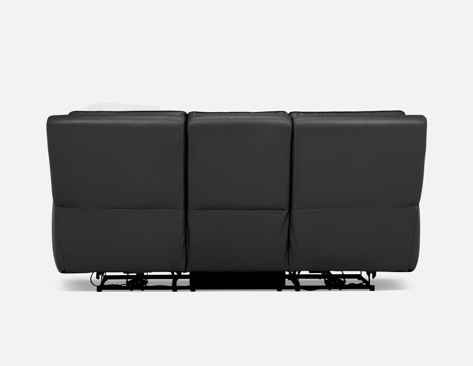 FAOUZI canapé inclinable en cuir contemporain undefined