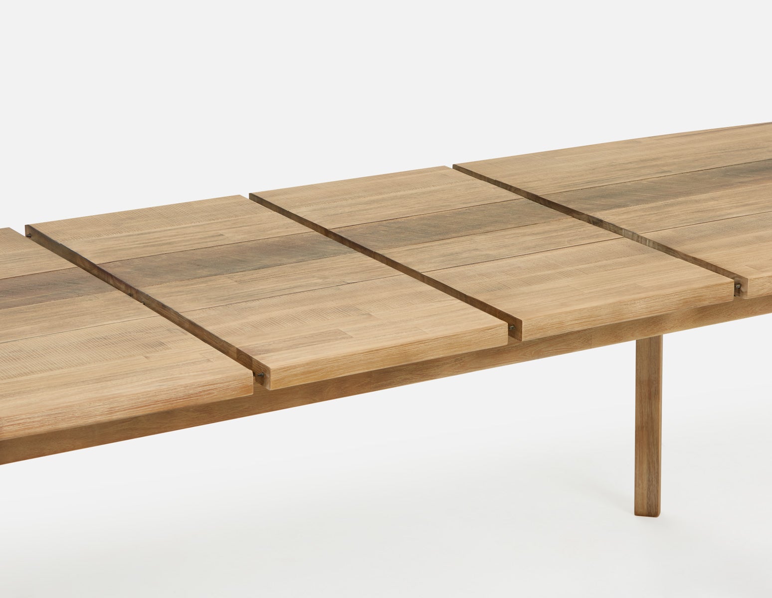 DALTON table à rallonges en bois d'acacia rustique180cm undefined