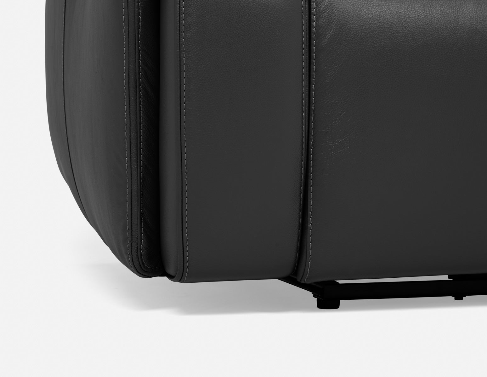 FAOUZI canapé inclinable en cuir contemporain undefined