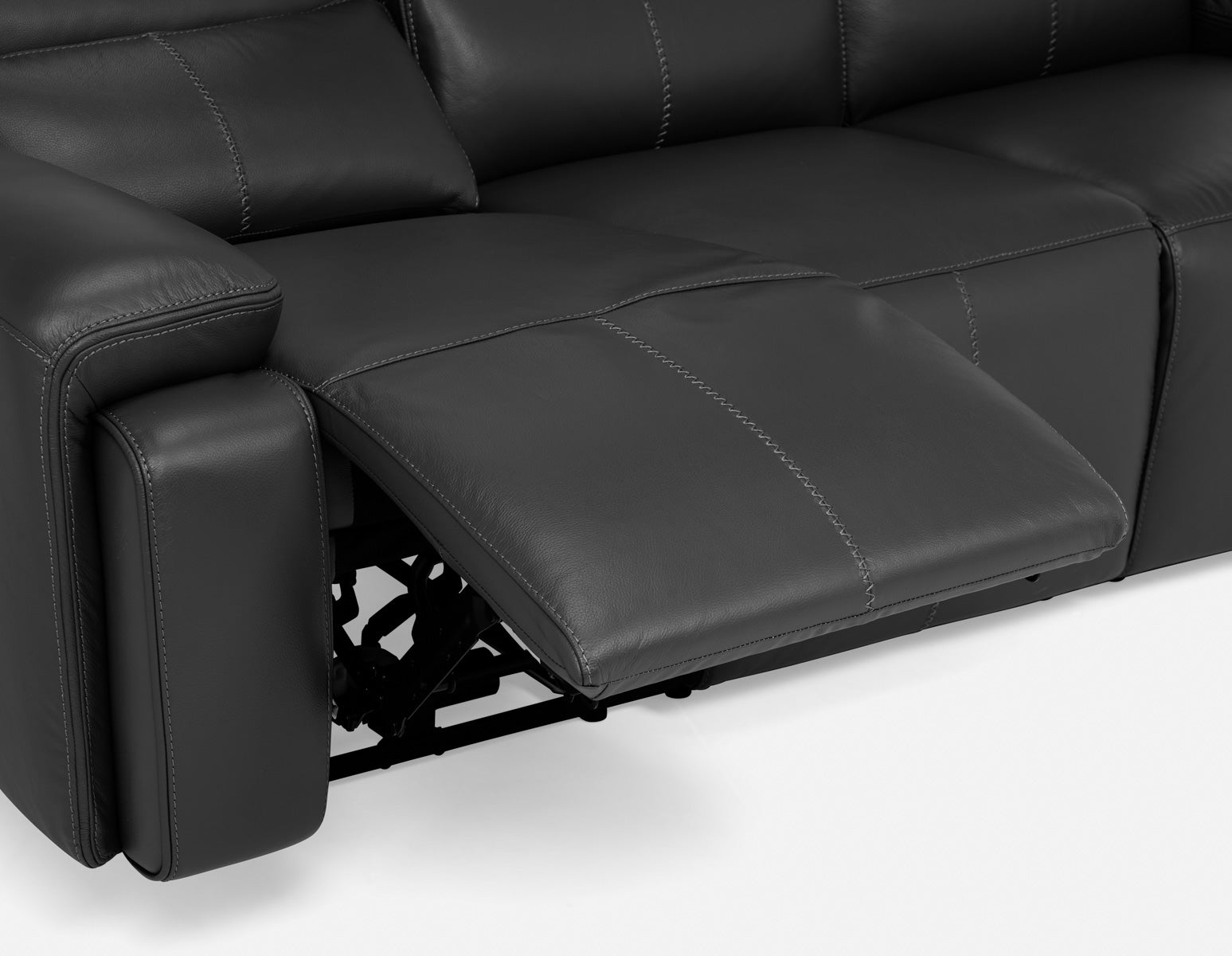 FAOUZI canapé inclinable en cuir contemporain undefined