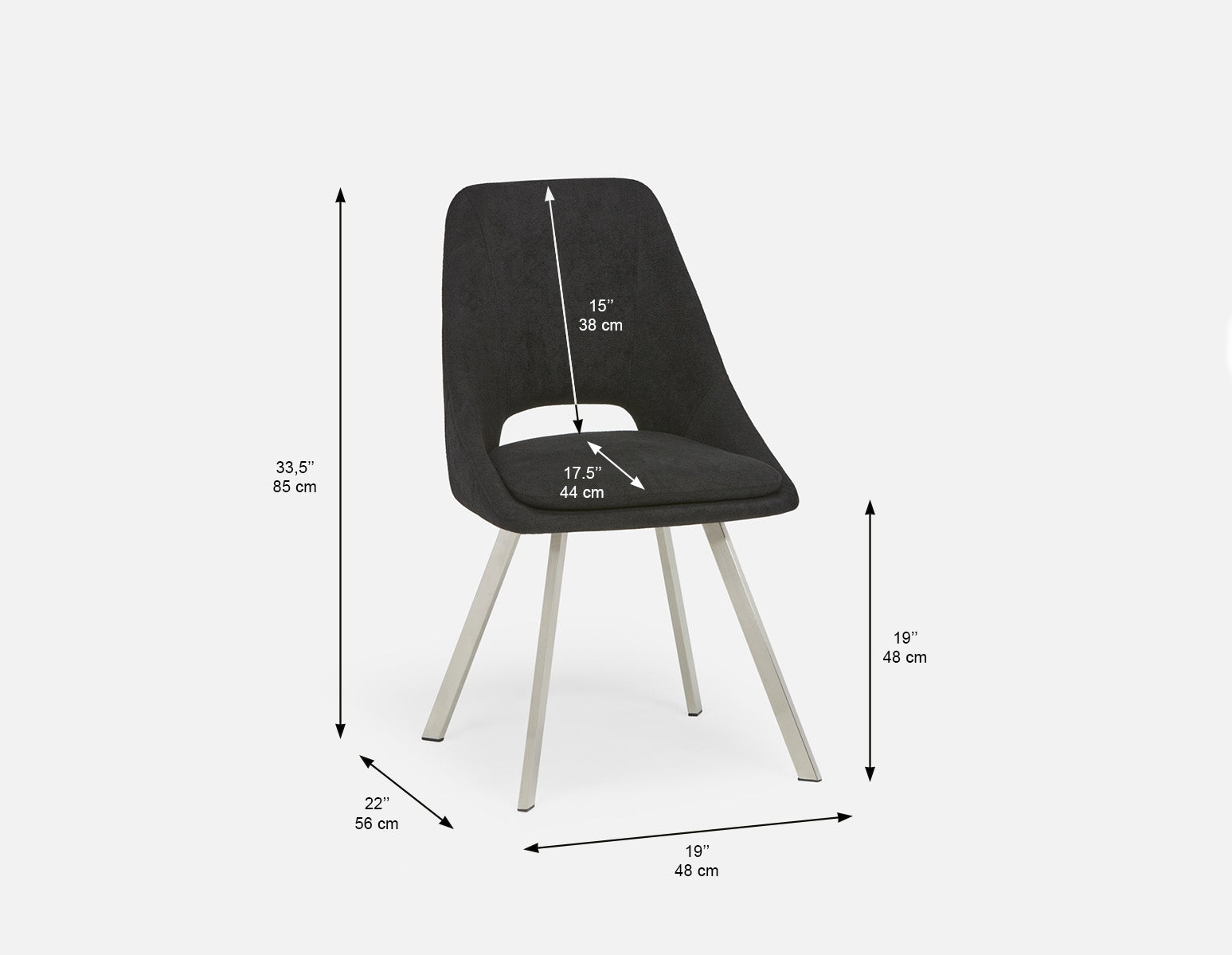FRESNO chaise de salle à manger undefined