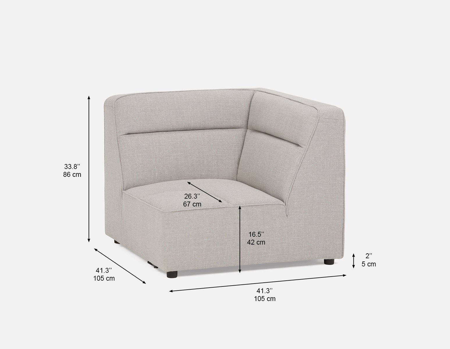 REVAN canapé d’angle modulaire moderne s'adapte à votre espace undefined