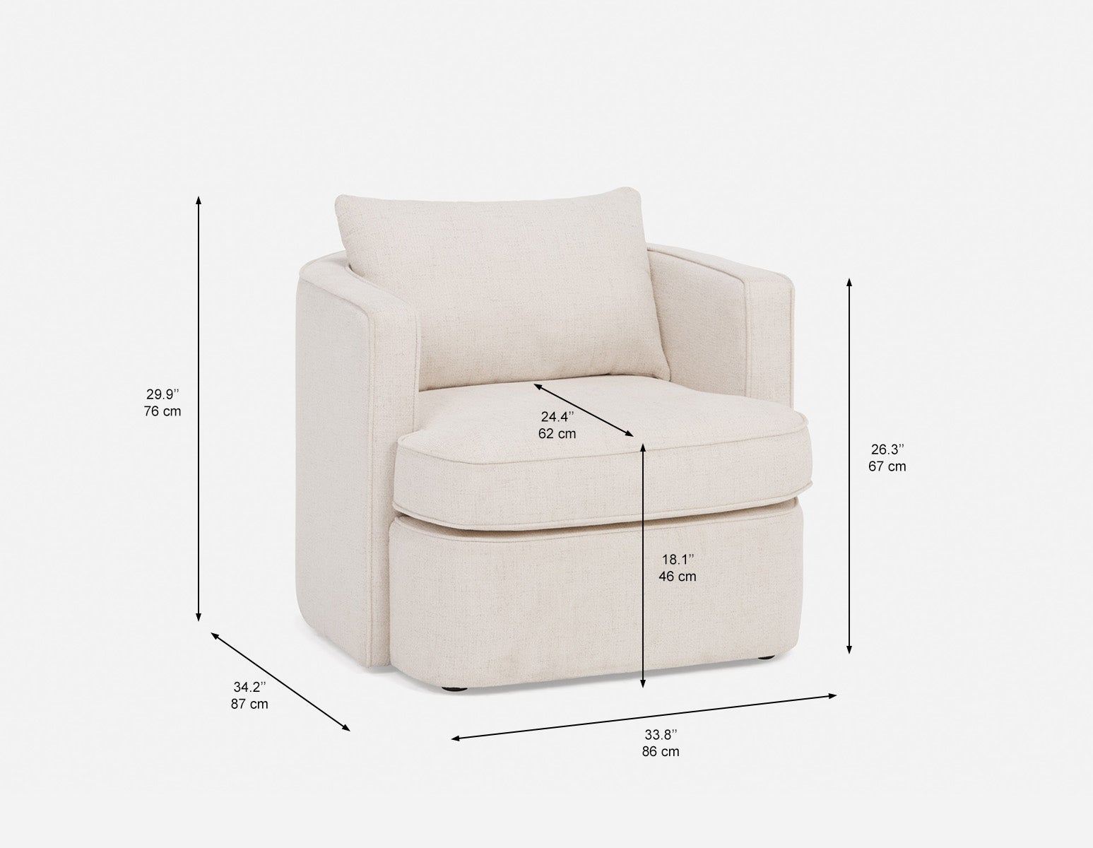 CONNIE fauteuil moderne undefined