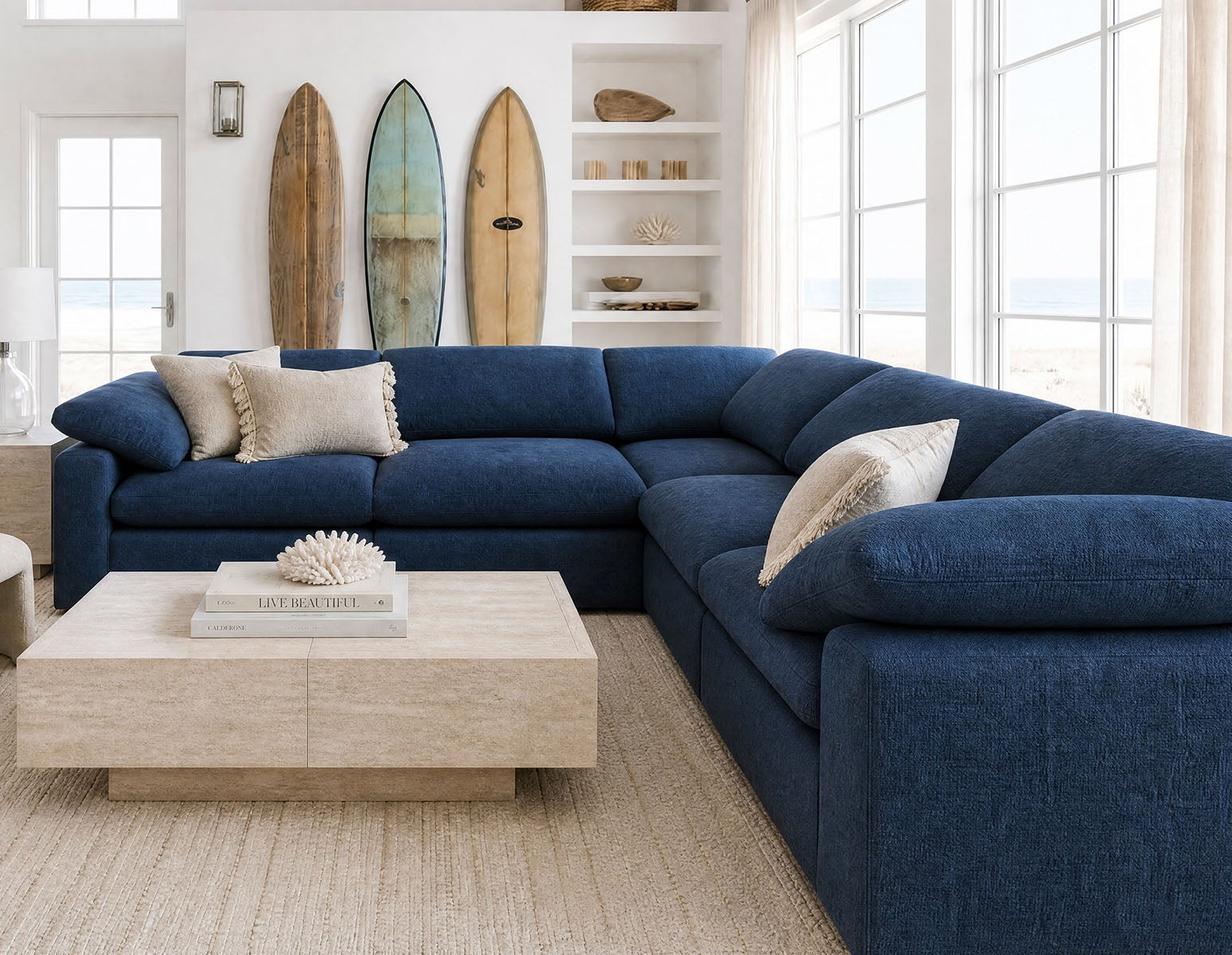 HELIO canapé d’angle modulaire contemporain undefined