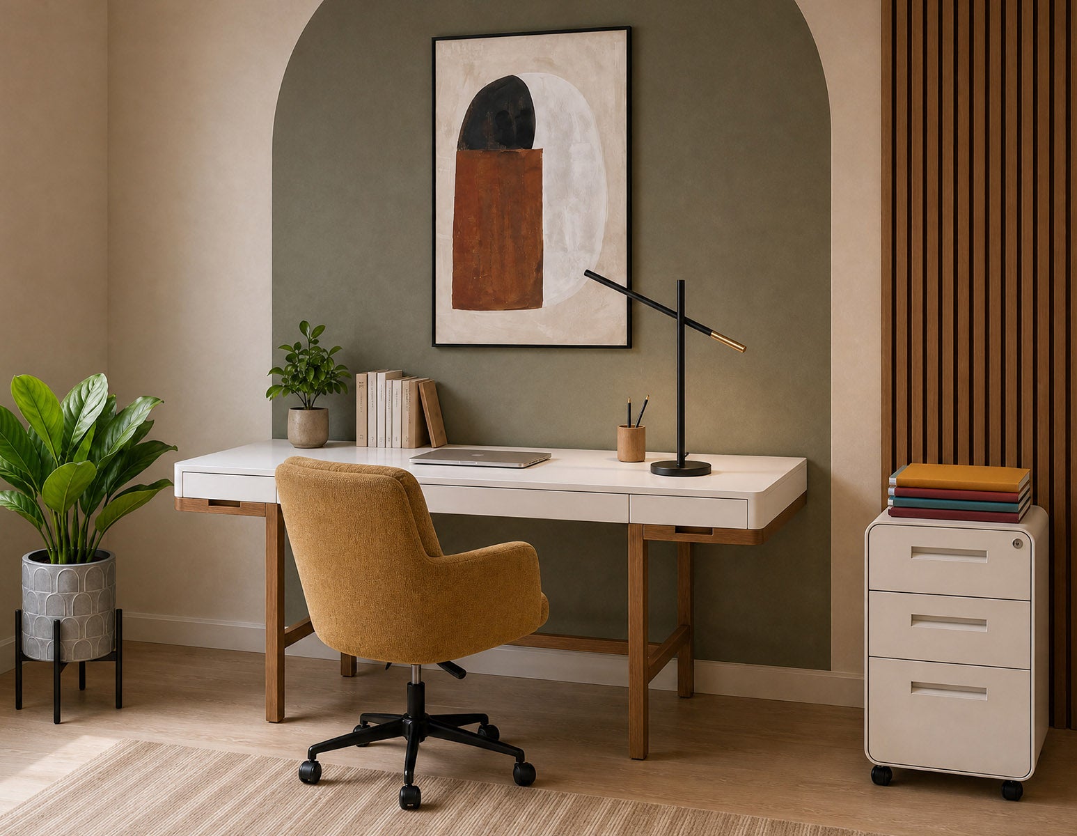 ADEL bureau en bois de frêne 166 cm undefined